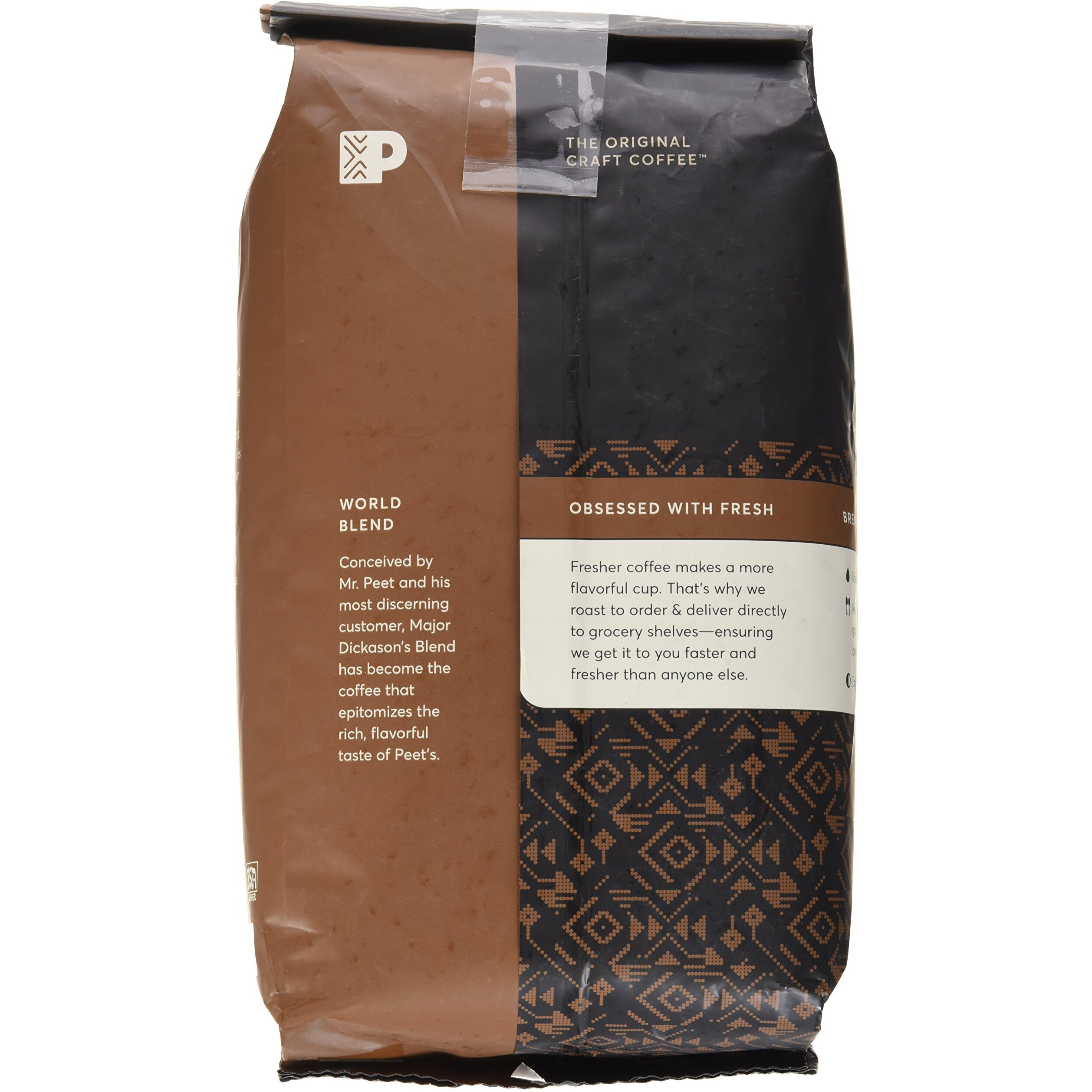 Peets Coffee, Major Dickason's Blend, Whole Bean 32Oz