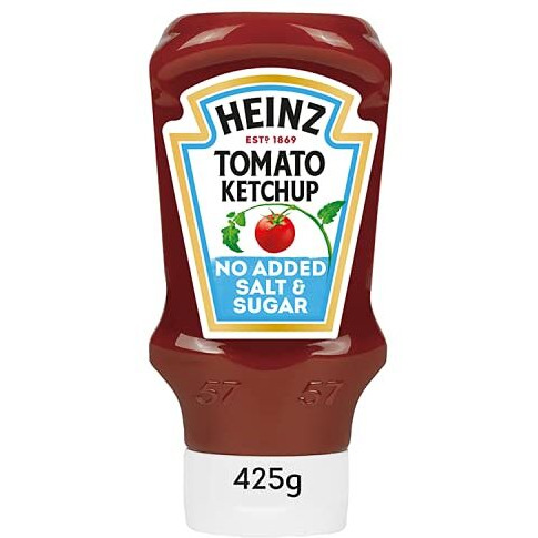 Heinz Tomato Ketchup No Added Sugar And Salt 400Ml