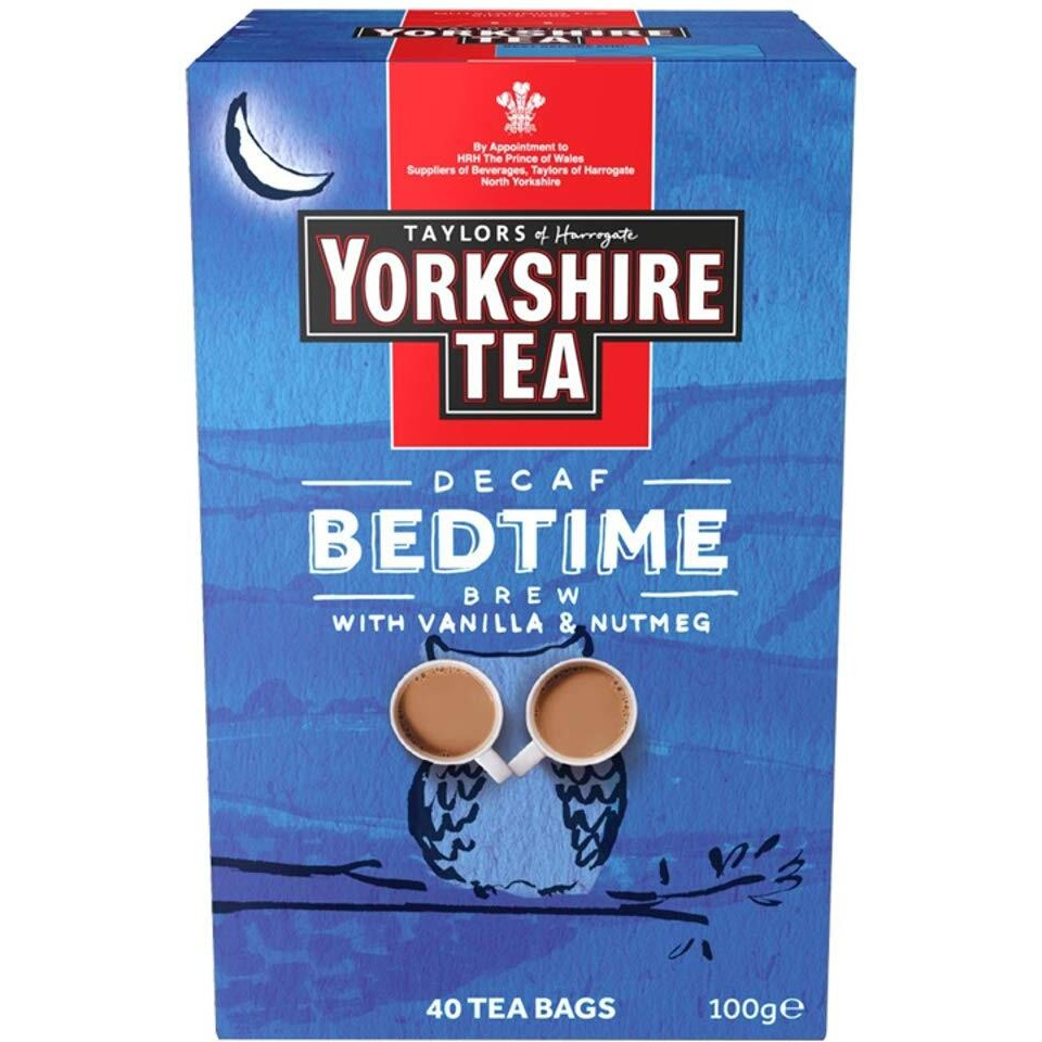 Taylors Of Harrogate Yorkshire Tea Bedtime Brew 40 Tea Bags, 100G