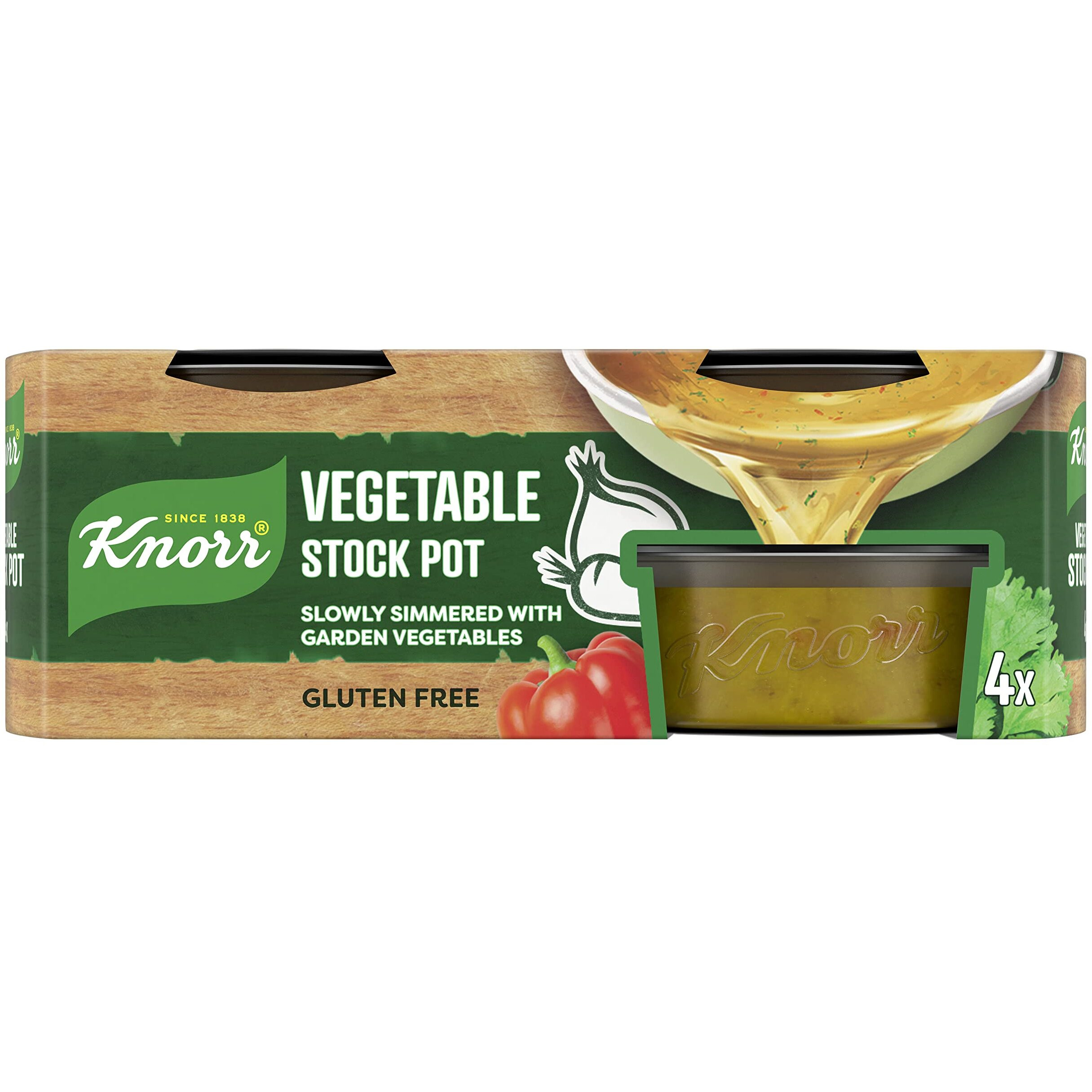 Knorr Vegetable Stock Pot, 4 X 28 G
