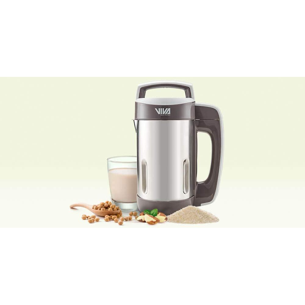 Vegan Revolution Vegan Milk Machine | Make Vegan Milk From Nuts, Grains, Or Seeds Like Almonds, Soy, Coconuts, Rice, Oats, And More | Includes Recipe Guide & Stainless Steel Blades | Nut Milk Makers
