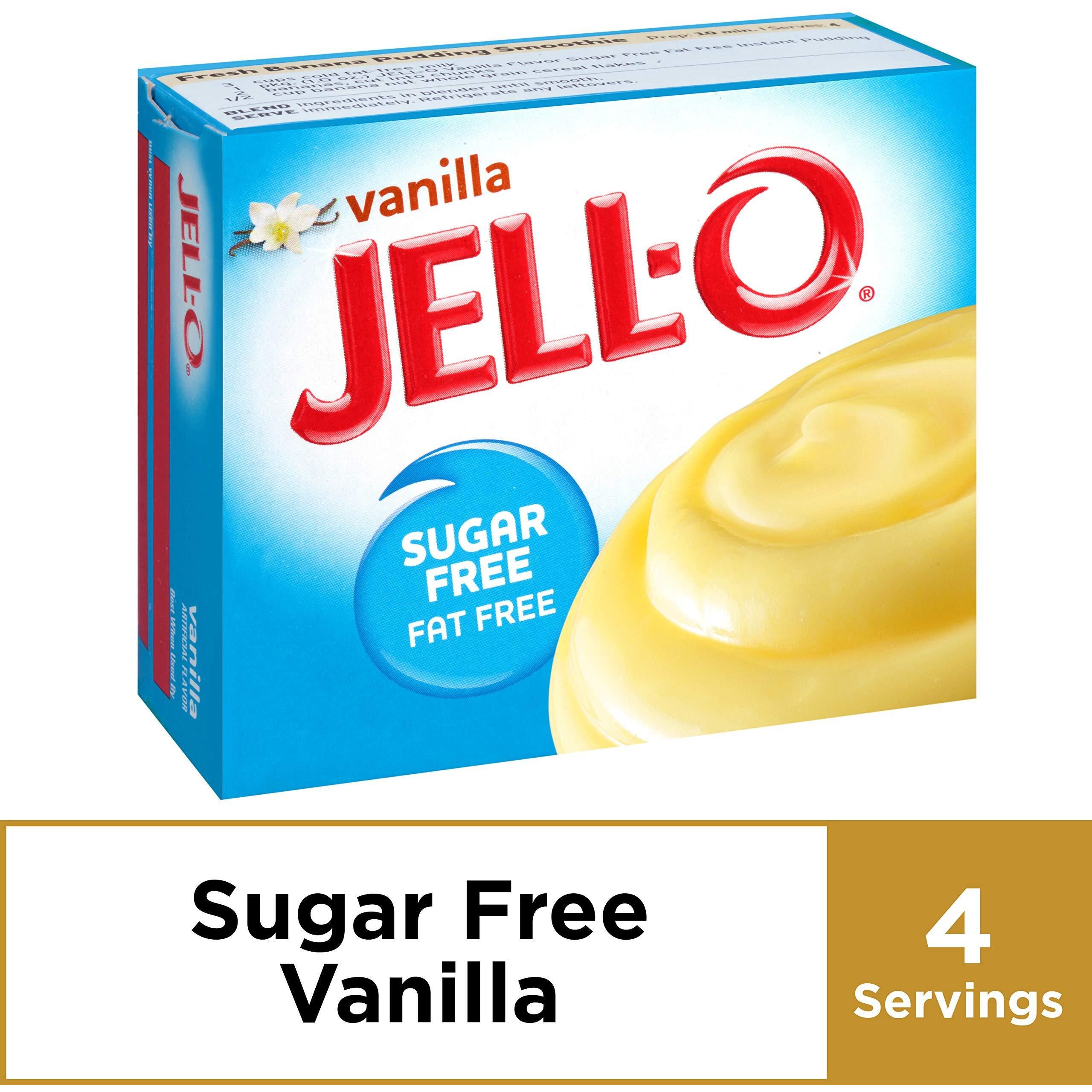 Jell-O Vanilla Instant Pudding & Pie Filling Mix (1 Oz Boxes, Pack Of 6)