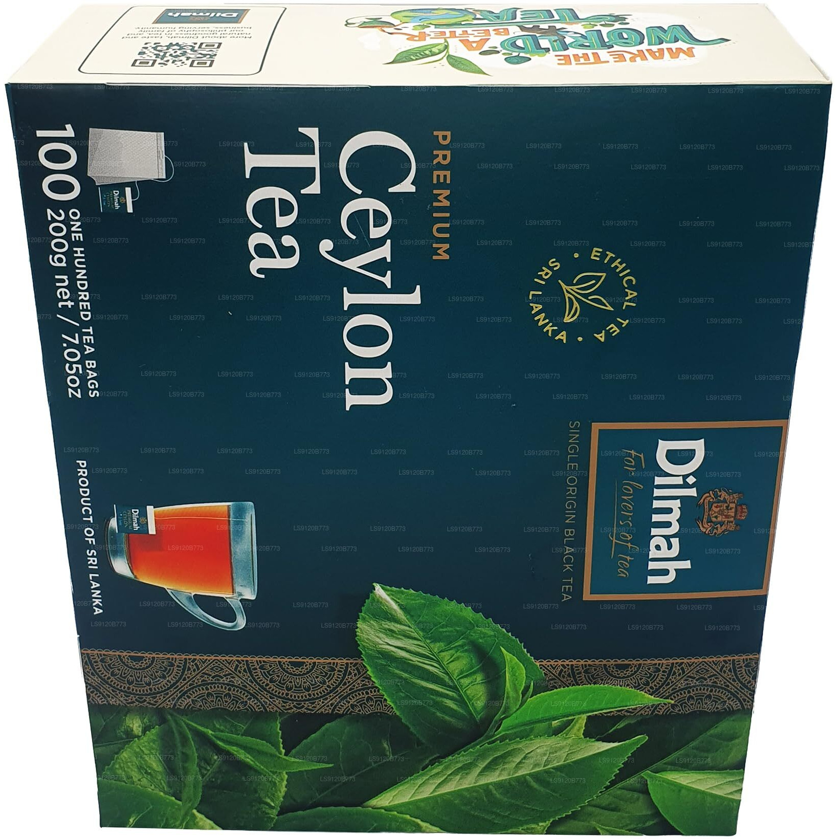 Dilmah Premium Ceylon Tea (200G) 100 Tea Bags