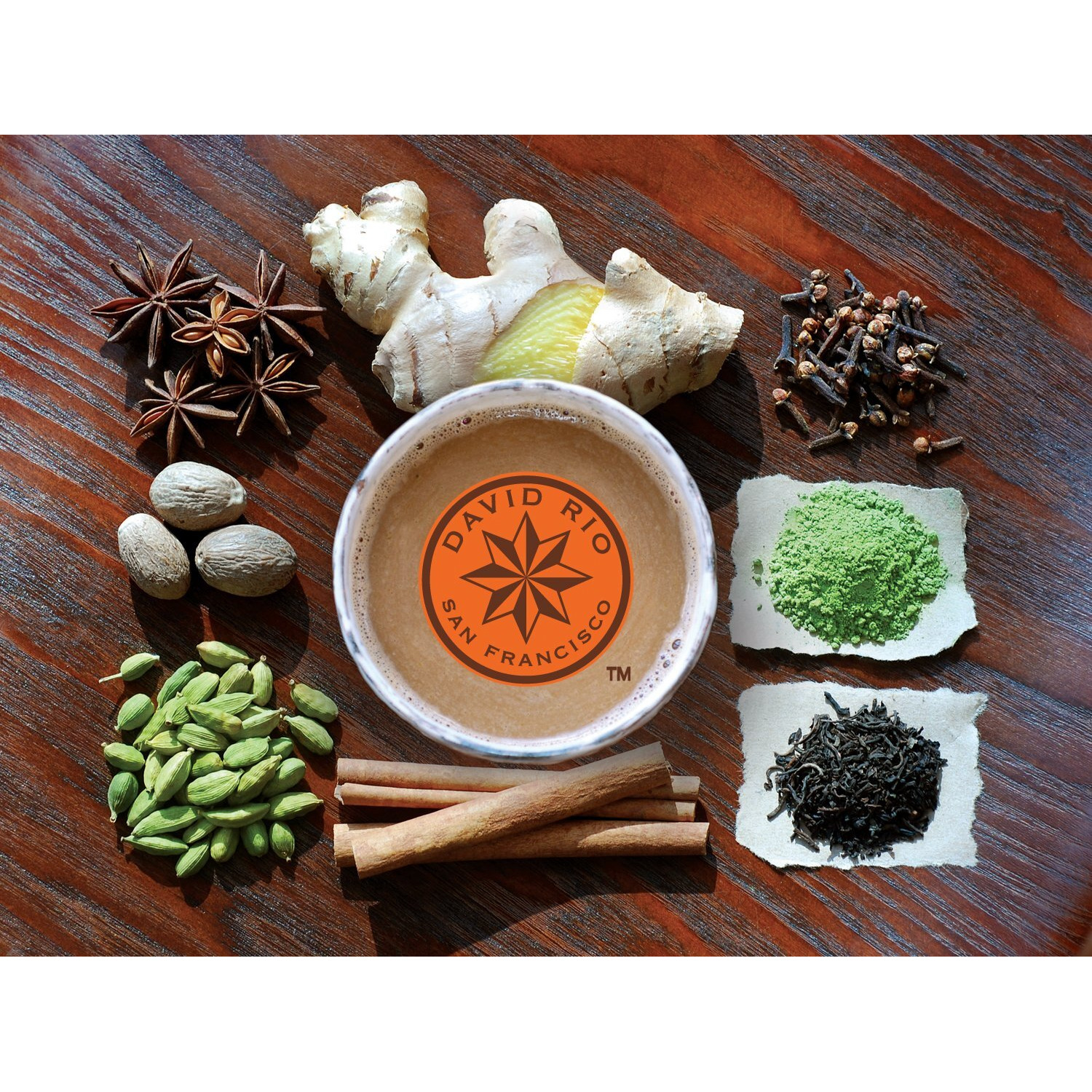 David Rio Food Service Bag Elephant Vanilla Chai, 1Er Pack (1 X 1.8 Kg)