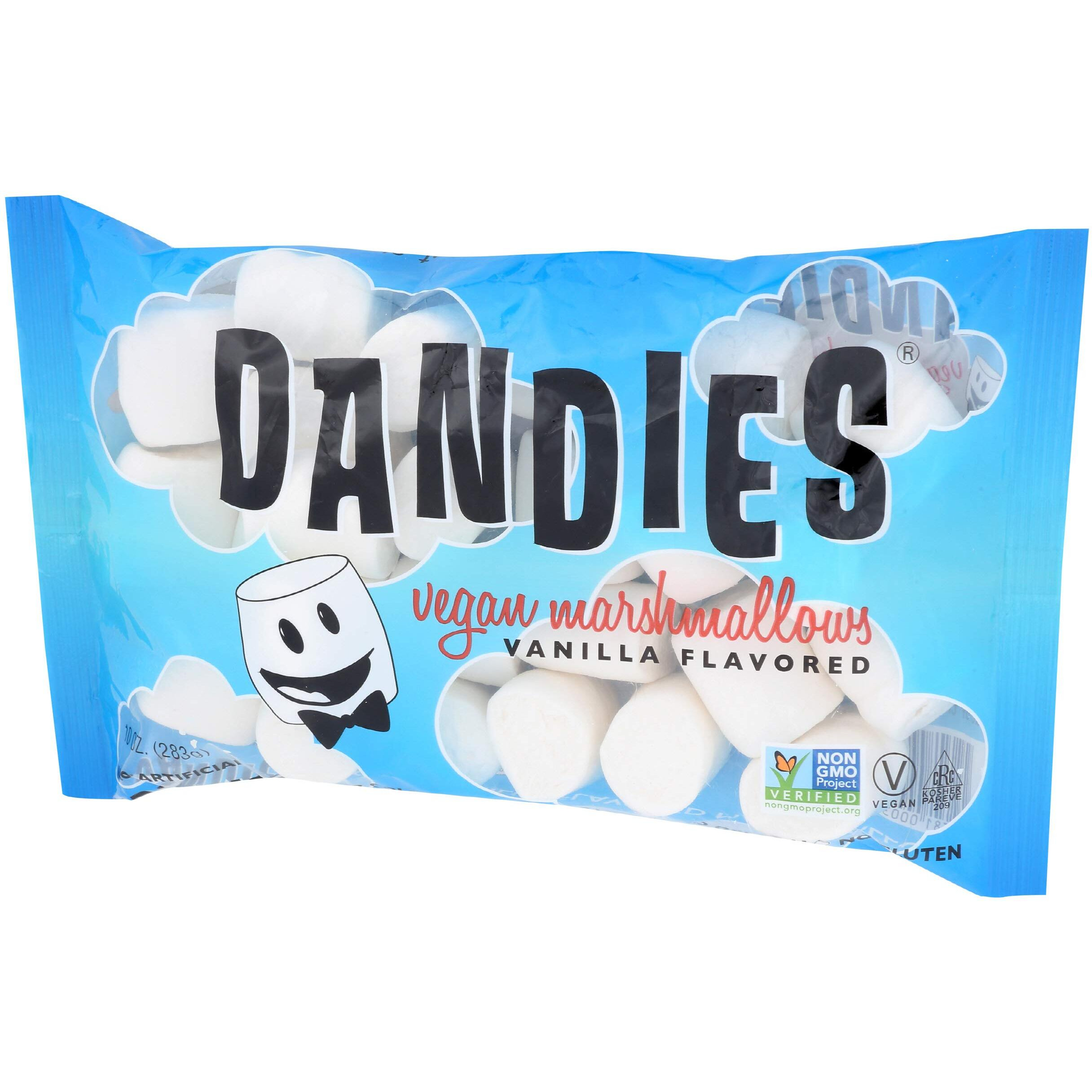 Dandies Vegan Marshmallows, Vanilla, 10 Ounce