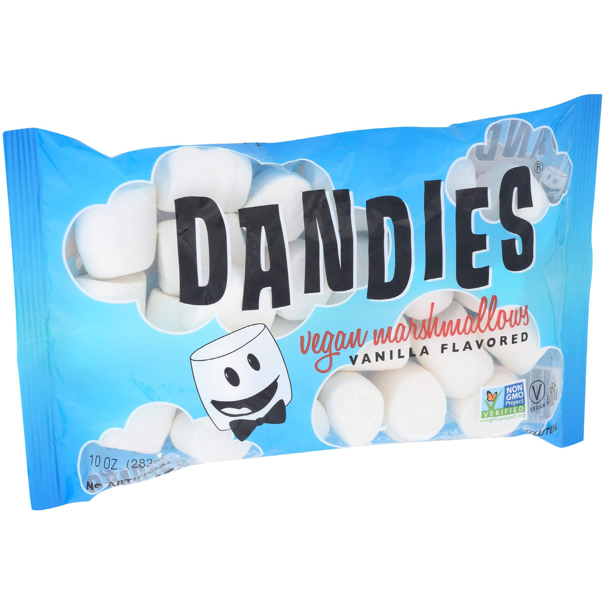 Dandies Vegan Marshmallows, Vanilla, 10 Ounce