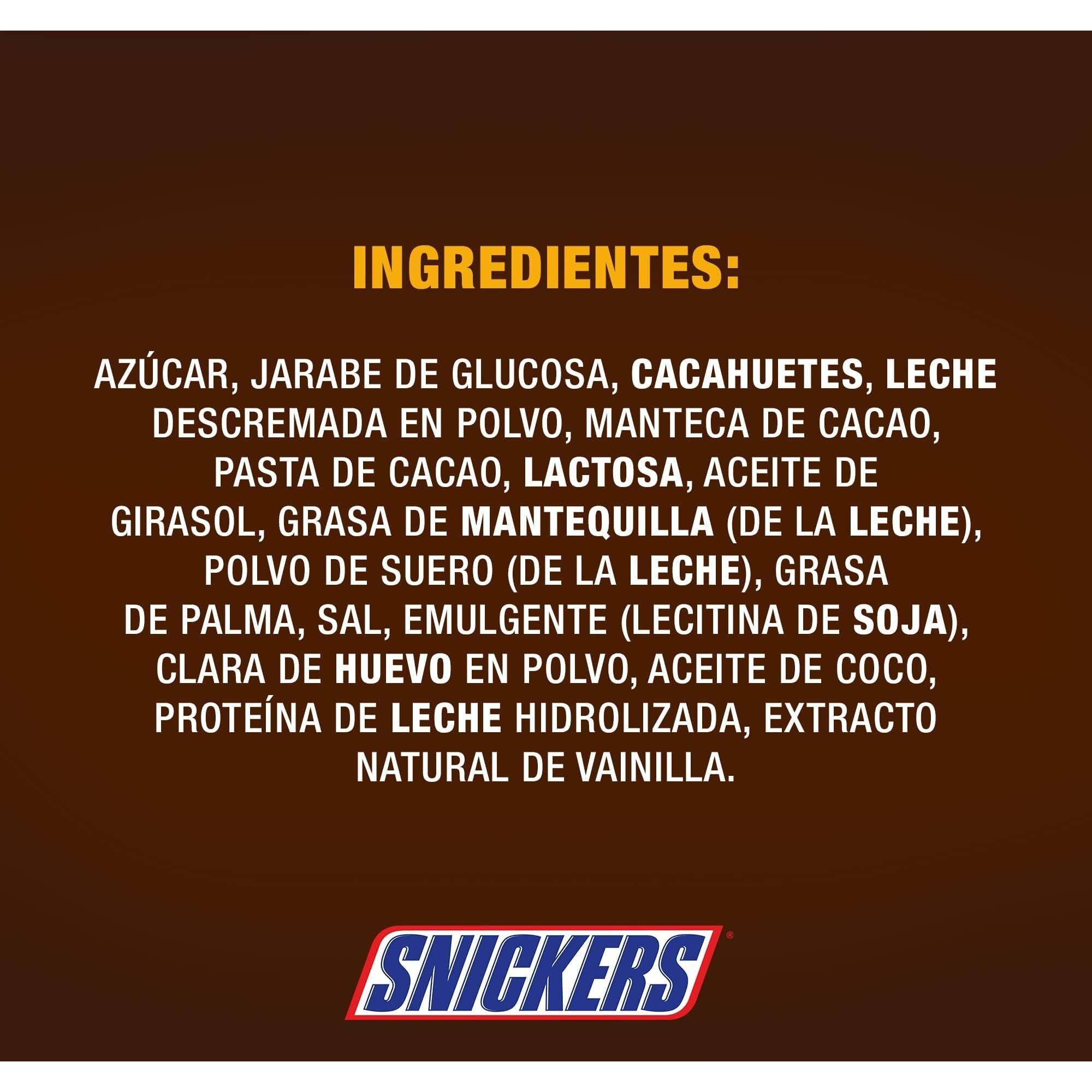 Snickers Bar With Caramel And Roasted Peanuts Chocolate Covered, 24 Bars X50G (1200G)