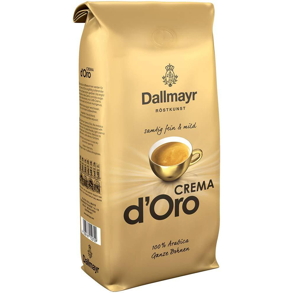 Dallmayr Crema D'Oro Mild Und Fein In Bohne, 1Er Pack (1 X 1000 G Beutel)