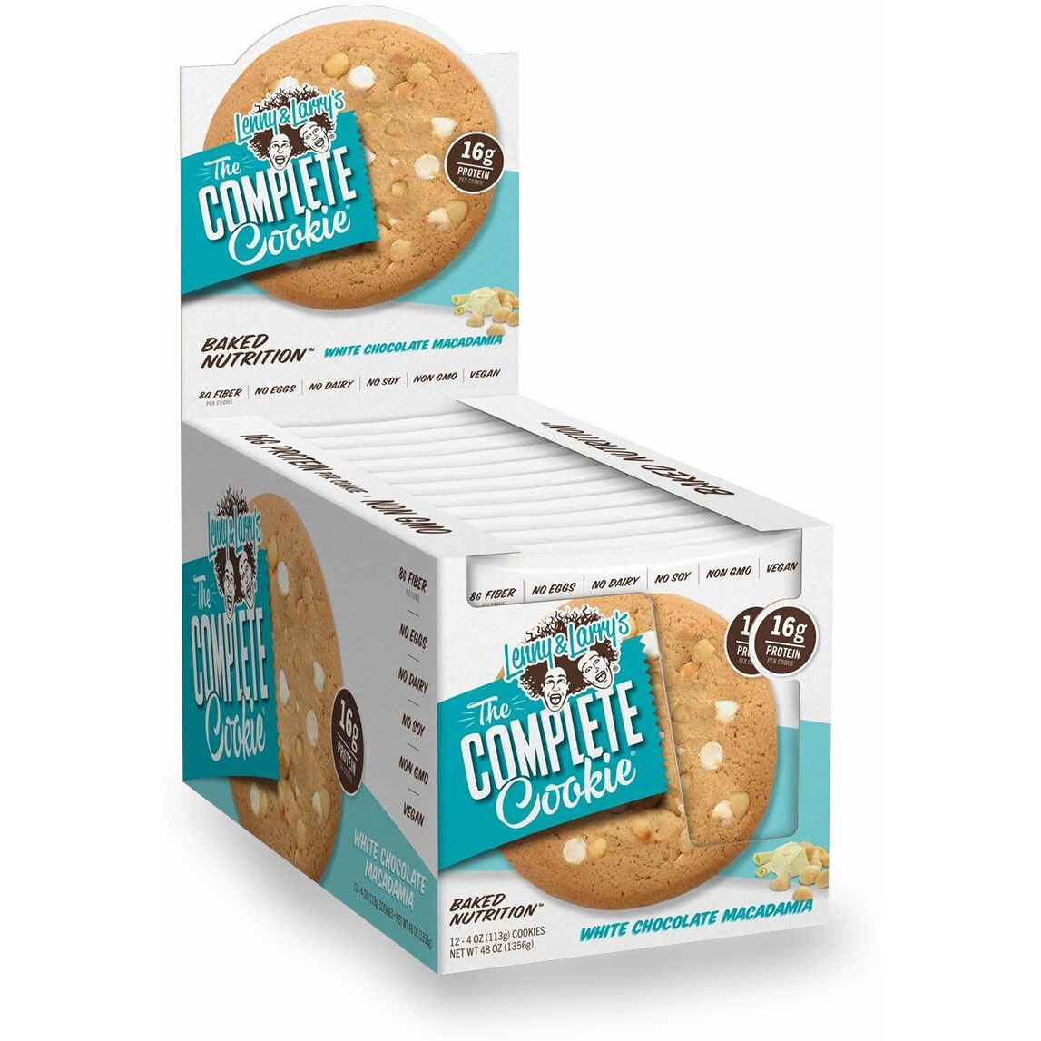 Lenny And Larry's White Chocolate Macadamia The Complete Cookie, 2.4 Pound