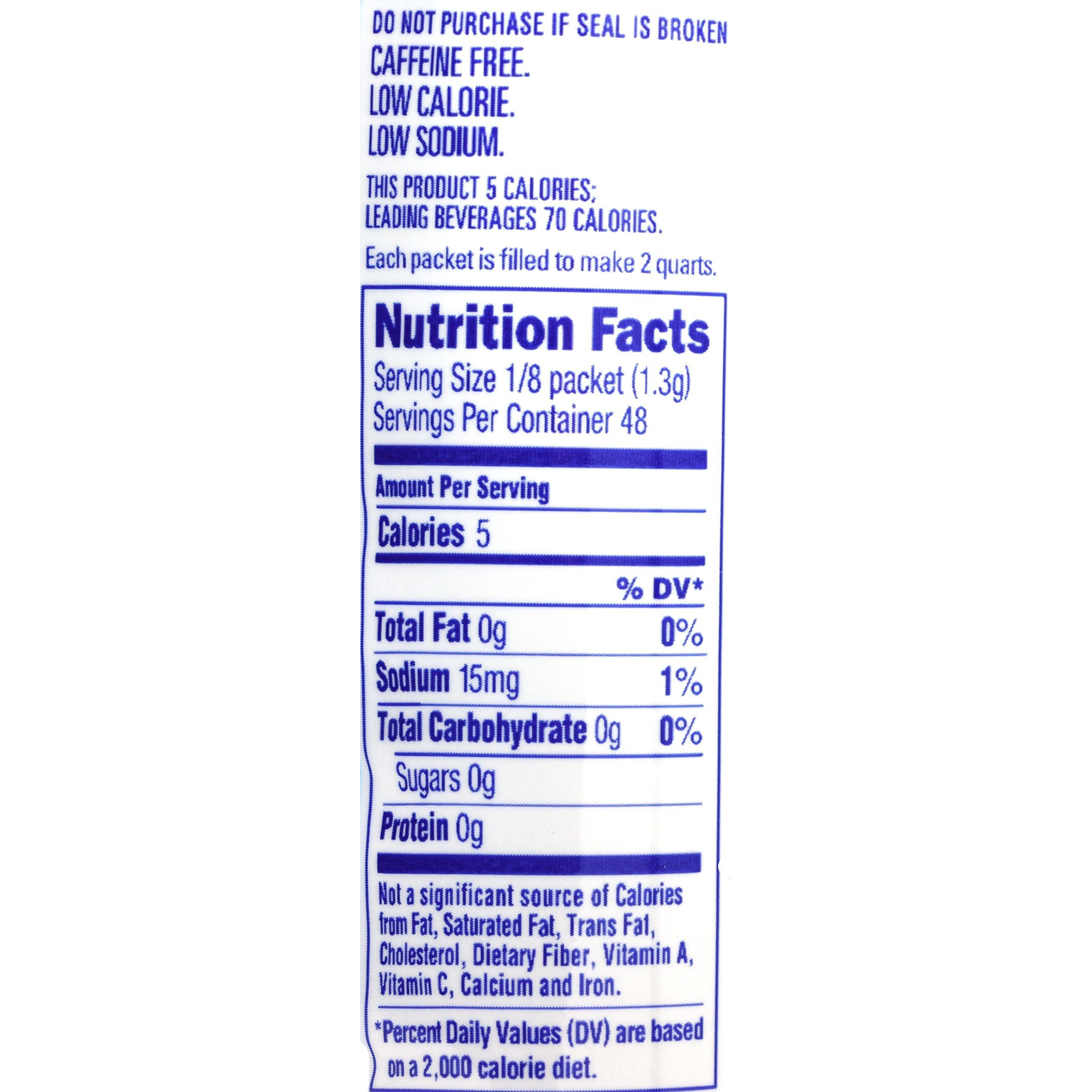 Crystal Light Concord Grape, 12-Quart 2.01-Ounce Canister (Pack Of 4)