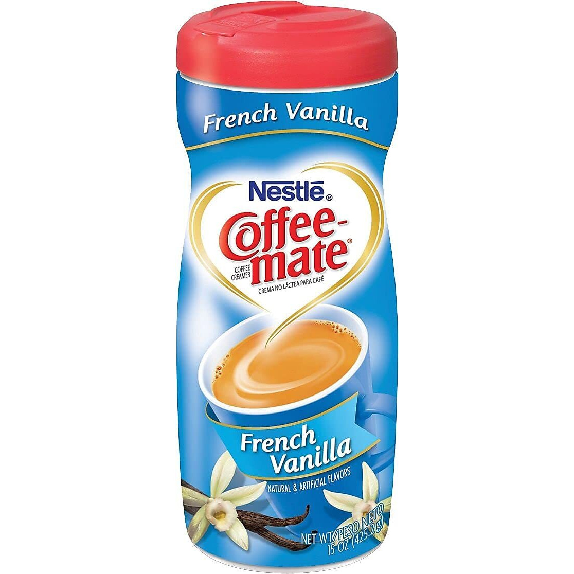 Nestle Coffee Mate Coffee Creamer, French Vanilla, Powder Creamer, 15 Ounces