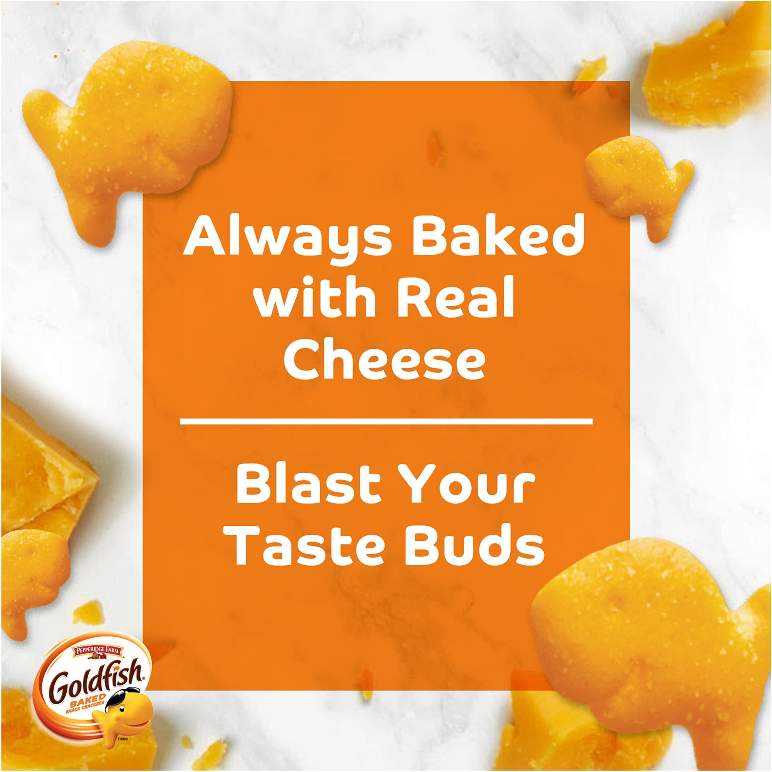 Goldfish Bold Mix Variety Pack Snack Crackers, 1 Oz Snack Packs, 30 Ct Box
