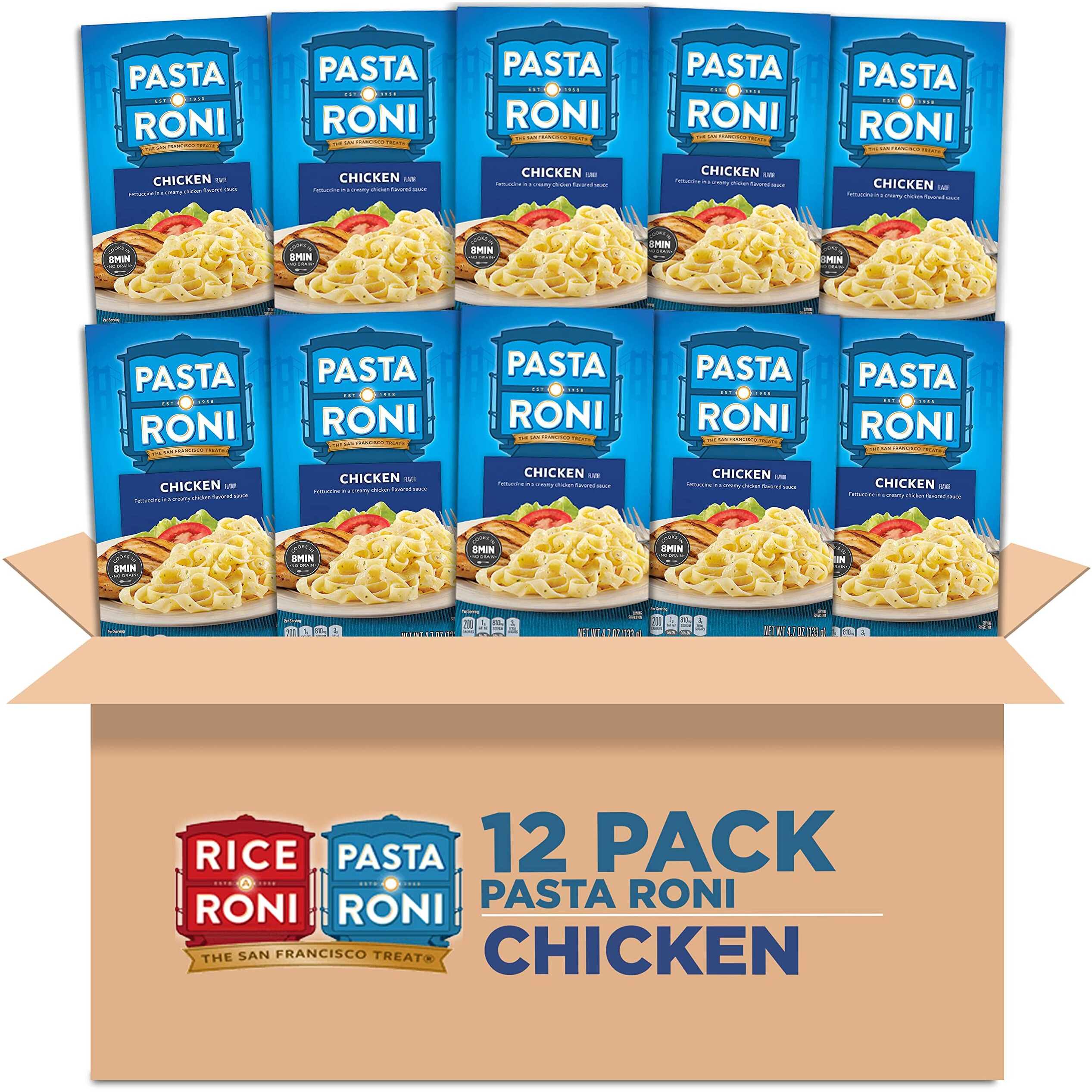 Quaker Pasta Roni Chicken Fettuccine, 4.7 Ounce (Pack Of 12)