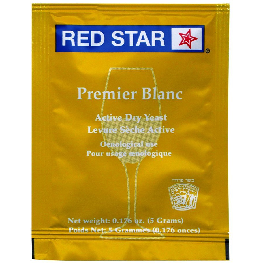 Wine Yeast 6 Pack Red Star Premier Blanc Fermentis Champagne Yeast