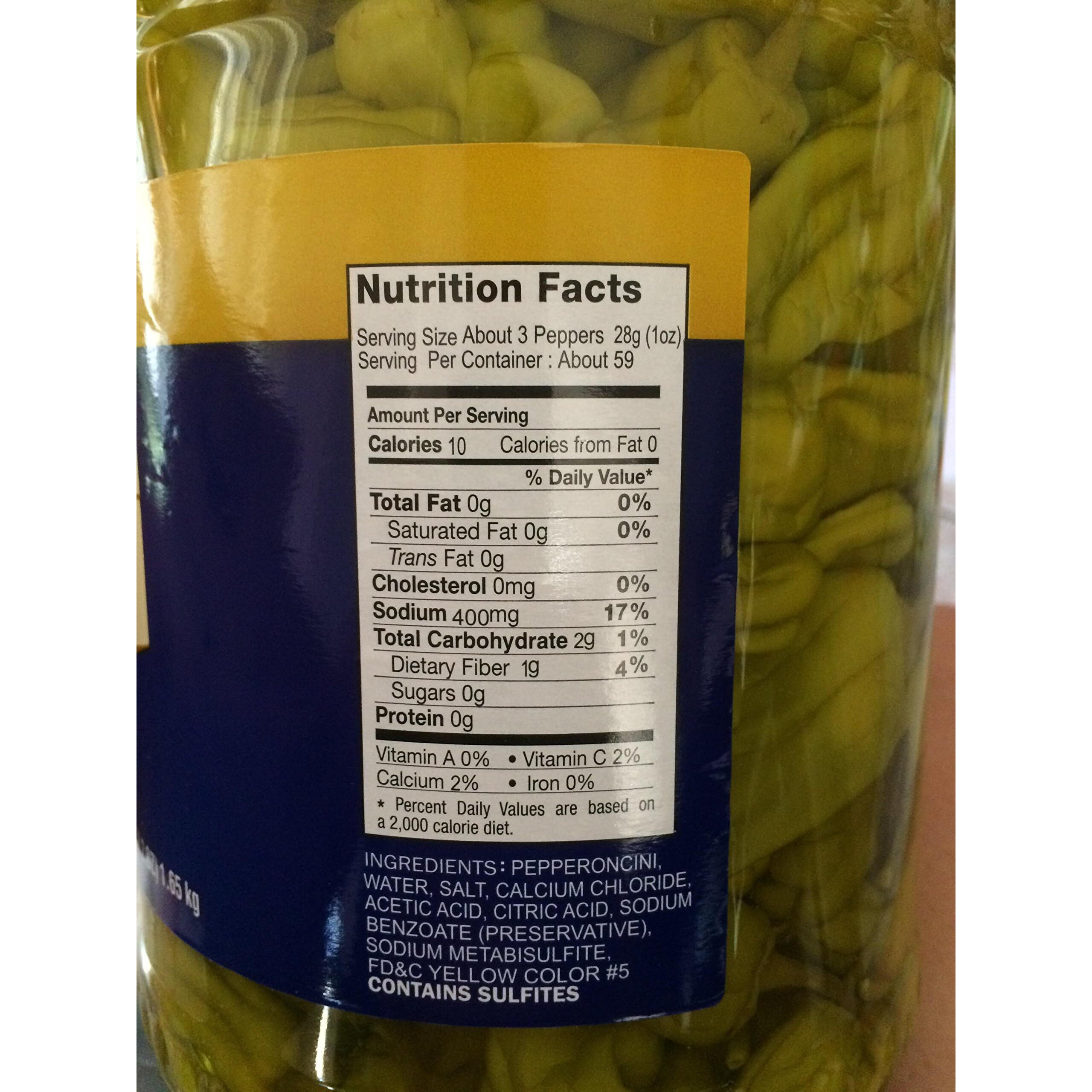 Del Destino Pepperoncini 1 Gallon