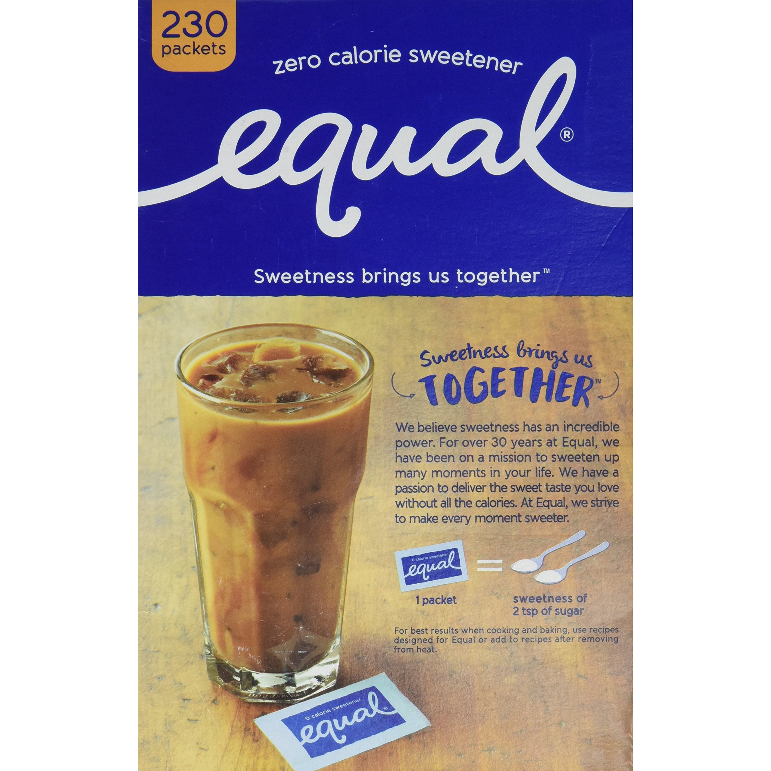 Equal 0 Calories Sweetener 230 Count