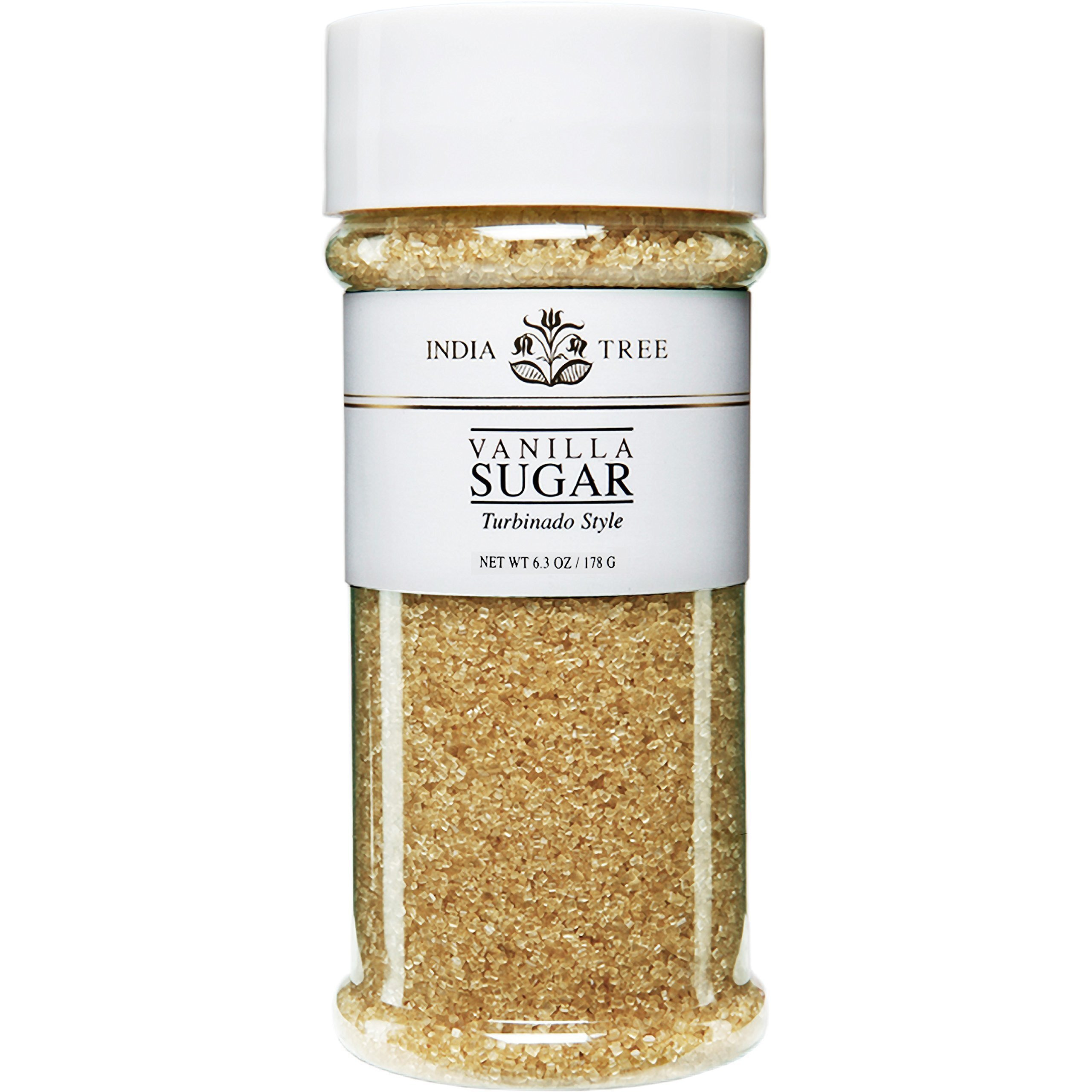 Pure Vanilla Sugar , All-Natural Gourmet Sweetener For Coffee, Tea, And Baking , 6.3 Oz Jar (Pack Of 1)