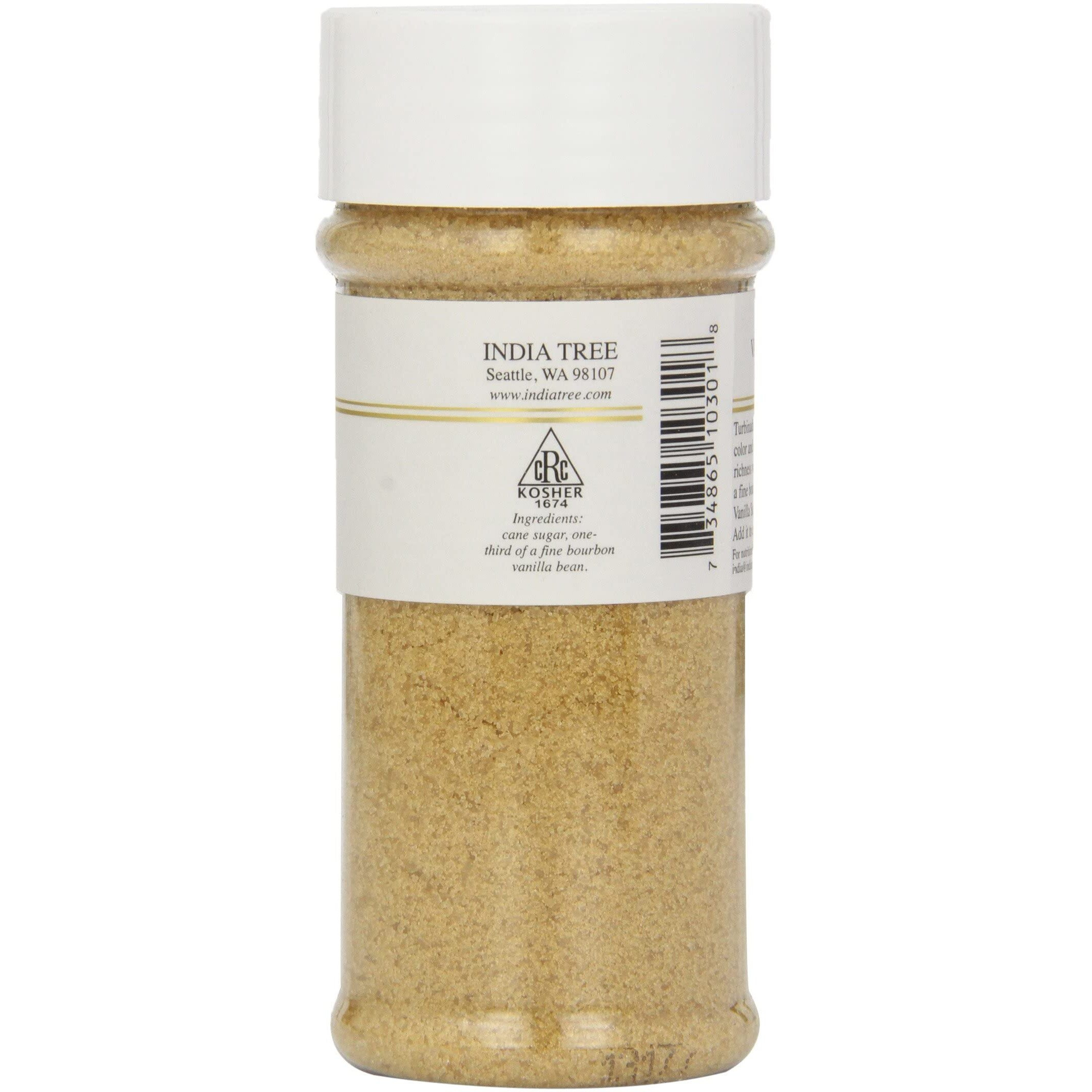 Pure Vanilla Sugar , All-Natural Gourmet Sweetener For Coffee, Tea, And Baking , 6.3 Oz Jar (Pack Of 1)