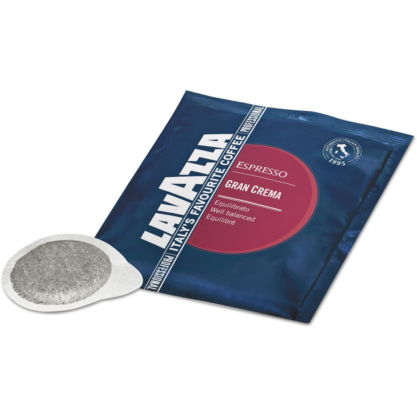 Gran Crema Espresso Coffee By Lavazza For Unisex - 150 Pods Coffee