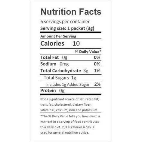 Lemon Iced Tea Mix By True Lemon | Instant Powdered Drink Packets That Quench Your Thirst, Mouth Watering True Citrus Lemon (Iced Tea), 6 Count (Pack Of 4)