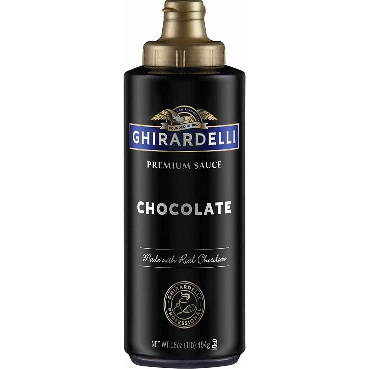 Ghirardelli Chocolate Chocolate Flavored Sauce Squeeze Bottle, 16 Fl. Oz.