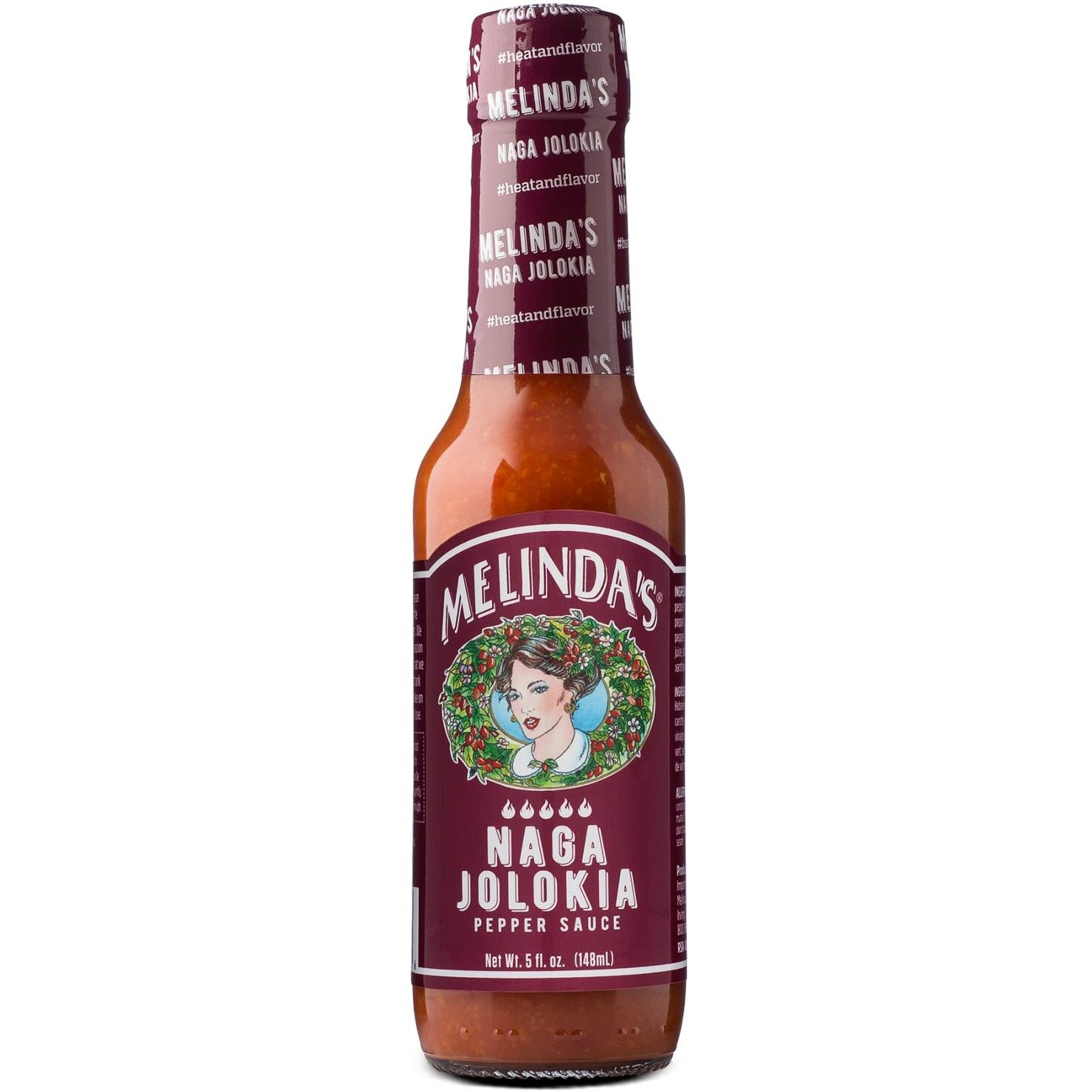 Melinda's Naga Jolokia Hot Sauce, 5 Oz