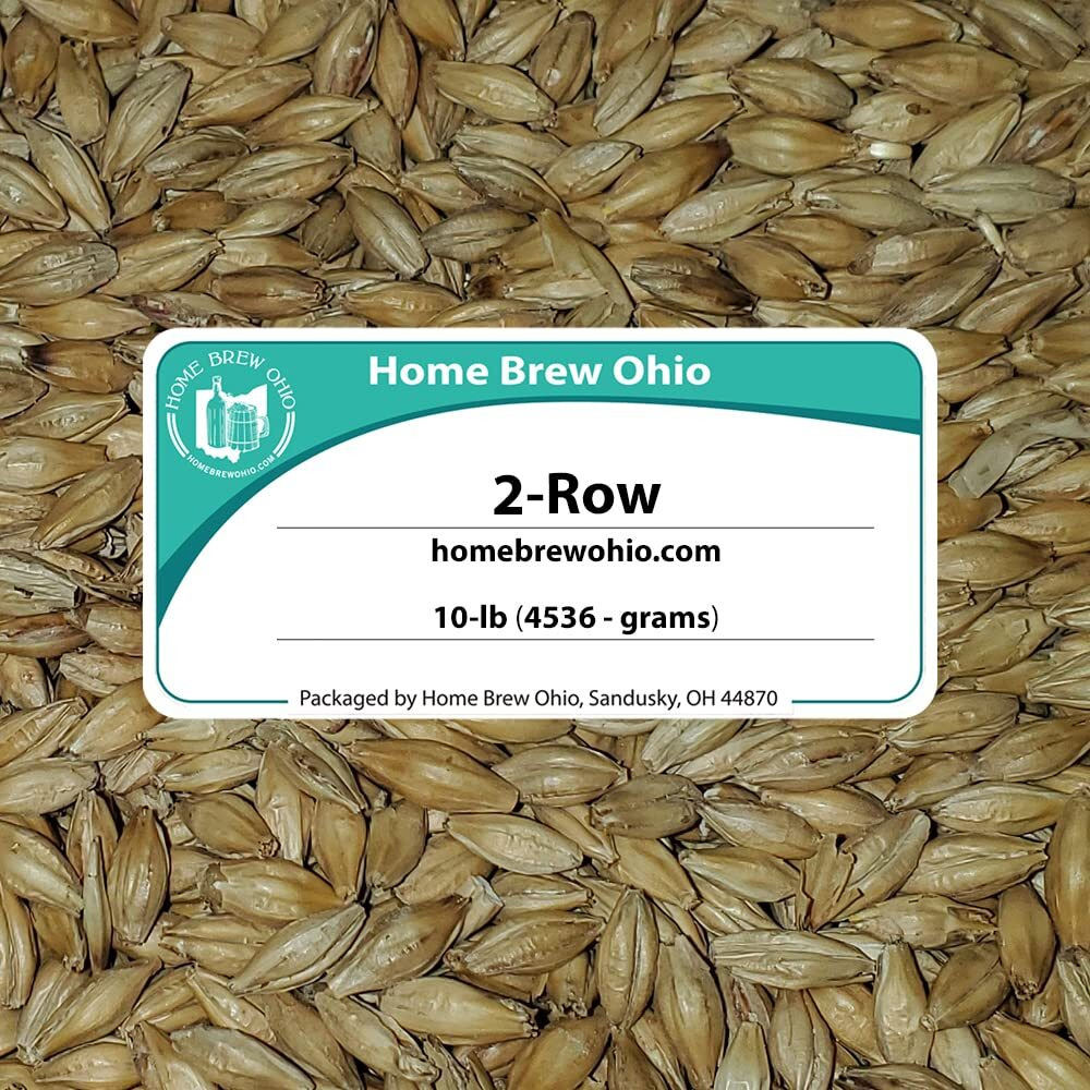 2-Row Brewers Malt For Home Brewing Whole Grain 10Lbs