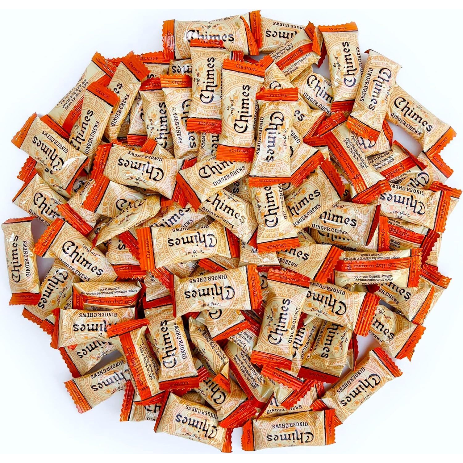 Chimes Orange Ginger Chews, 16 Ounce (Pack Of 1)