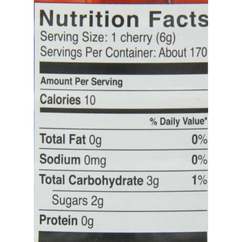 Maraschino Cherries With Stems, 74 Ounce Jar