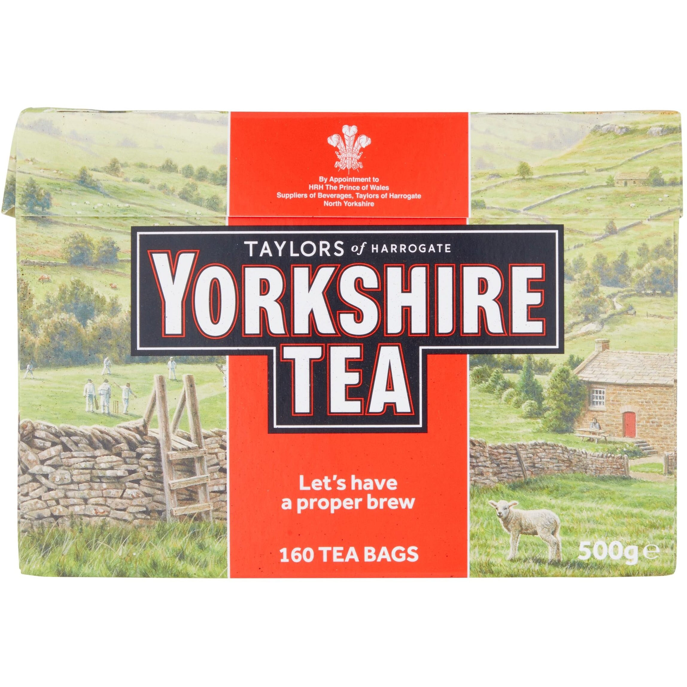 Taylors Of Harrogate Yorkshire Red, 160 Count (Pack Of 6)