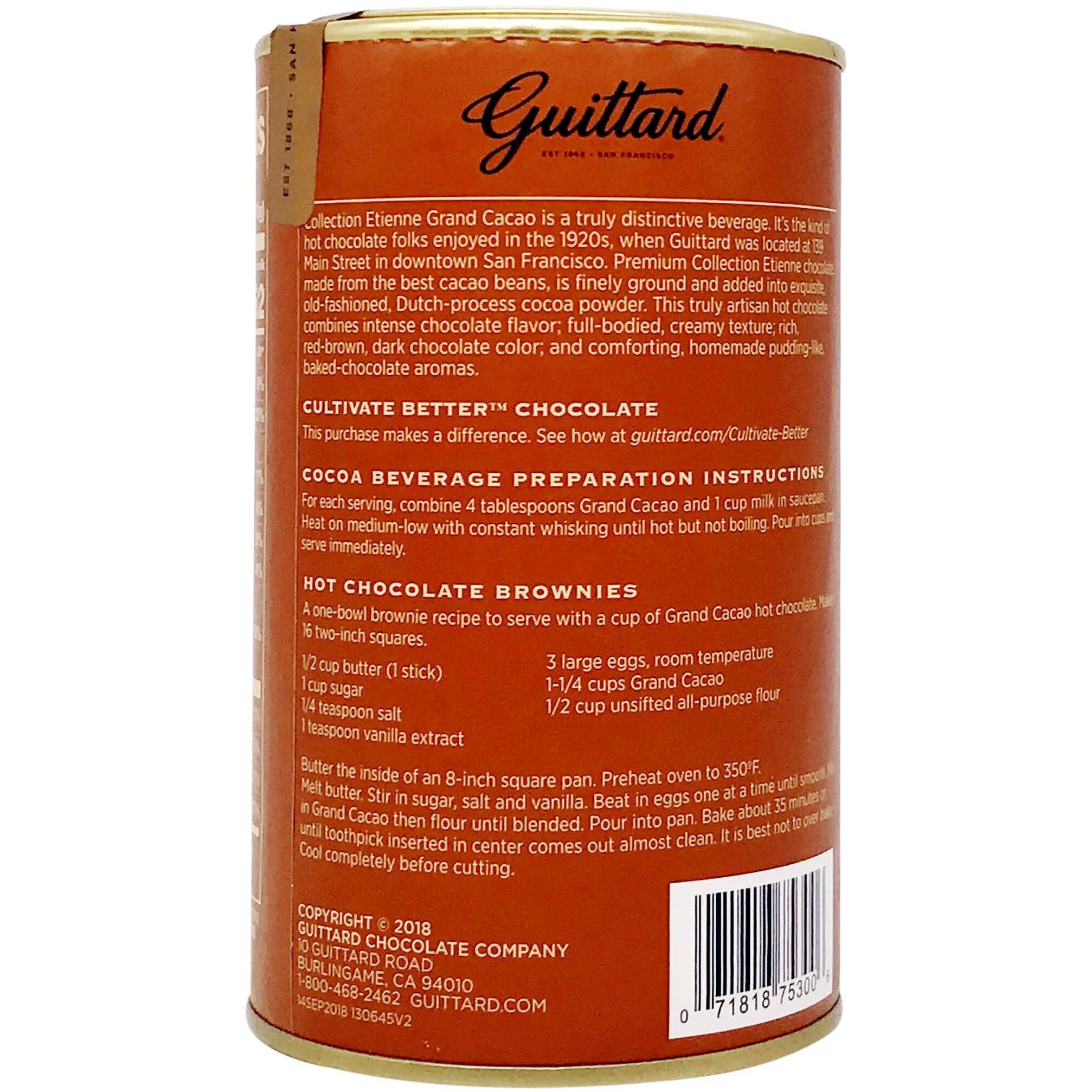 Guittard Chocolate Grand Cacao Drinking Chocolate, 10 Oz