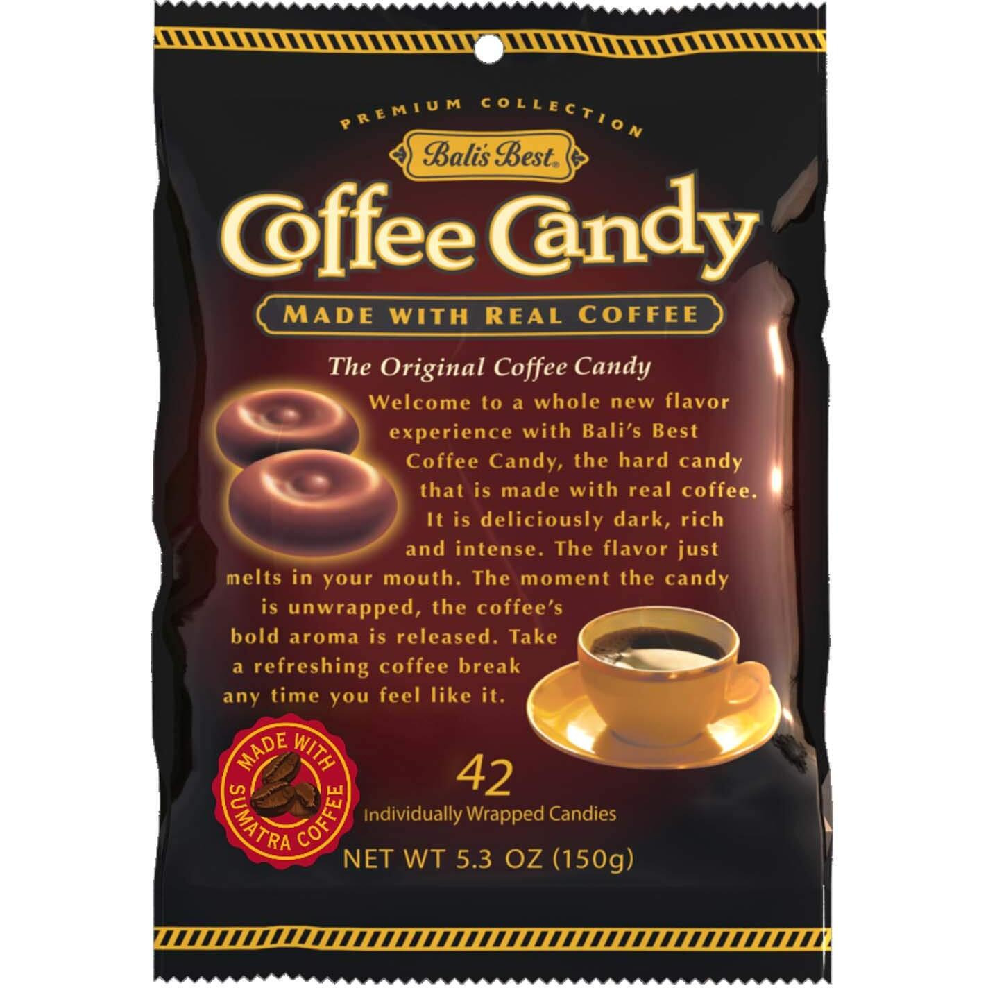 Bali's Best Coffee Candy, 5.3 Ounce (Pack Of 12)