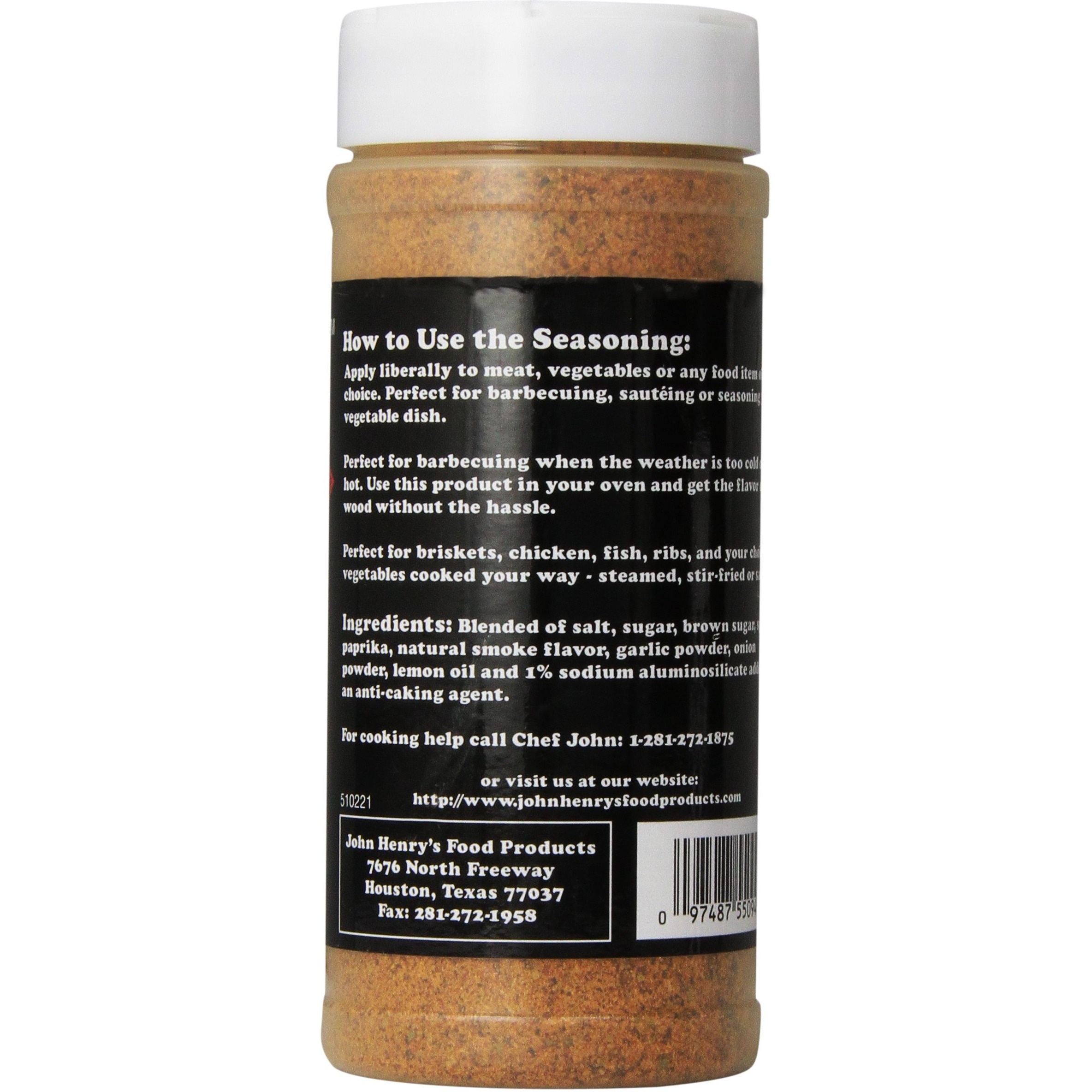 John Henry's Texas Brisket Rub 11 0Z.