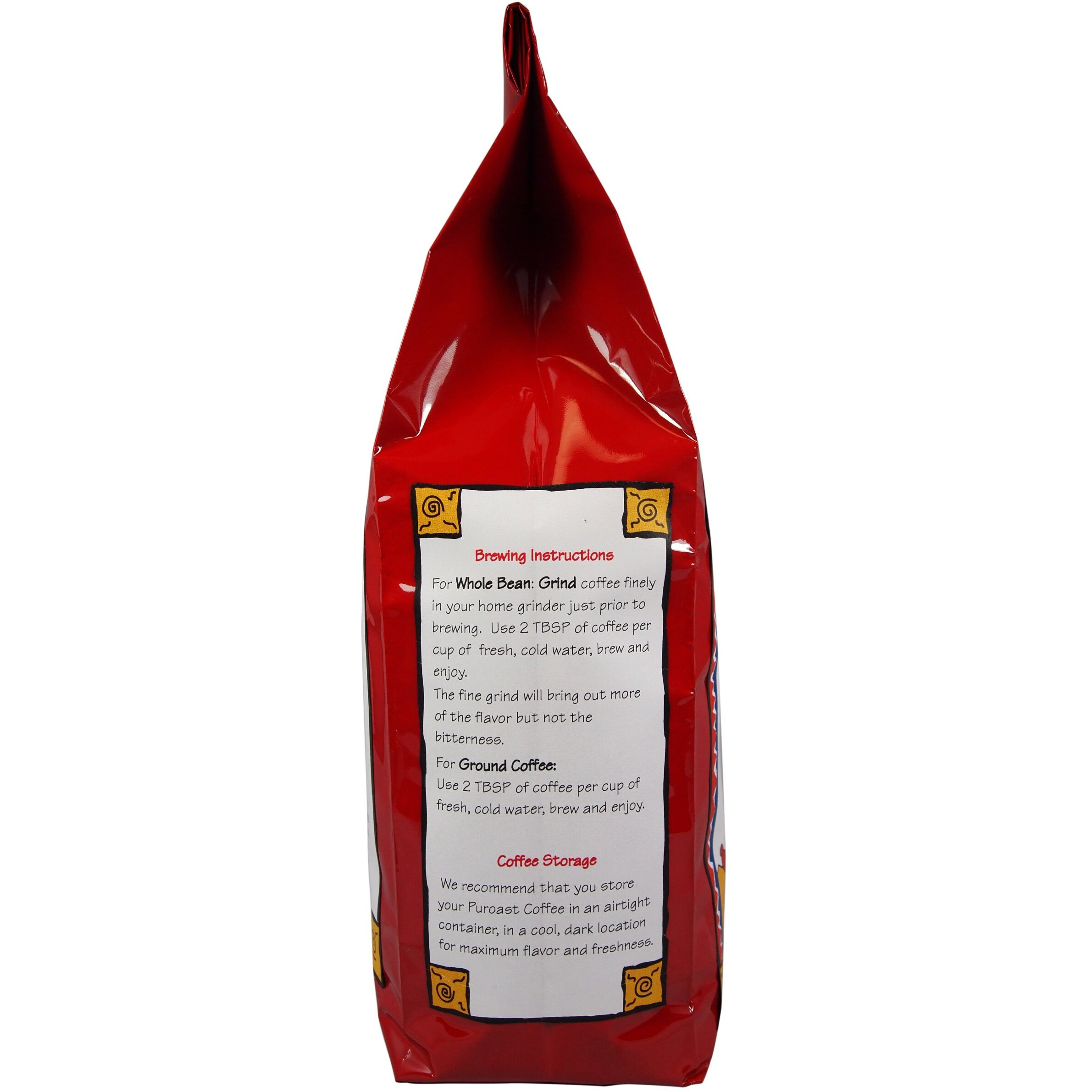 Puroast Low Acid Coffee Whole Bean, French Roast, Dark Roast, Certified Low Acid Coffee, 5.5+ Ph, Gut Health, 2.2 Lb, Higher Antioxidant, Smooth For Espresso, Iced Coffee