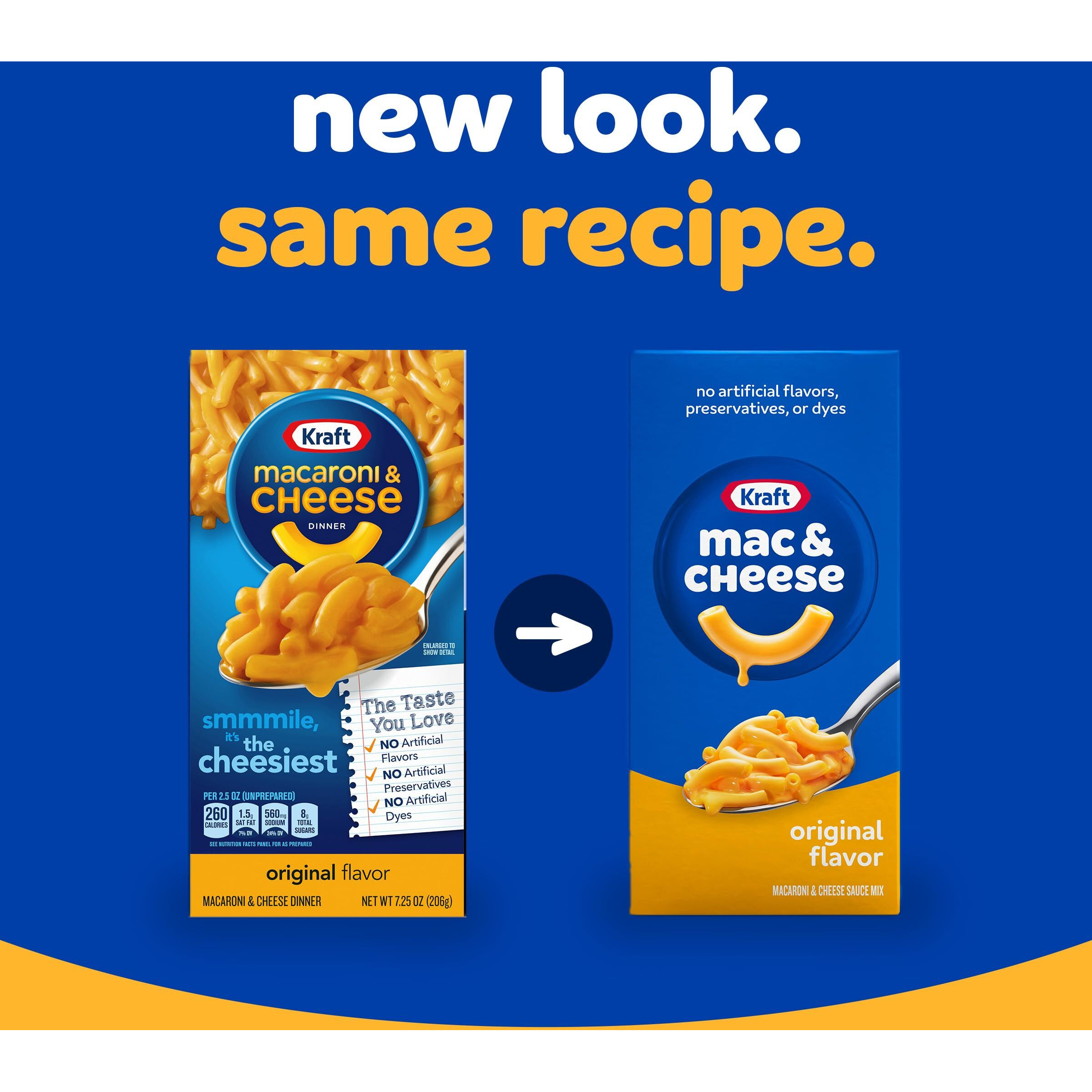 Kraft Original Flavor Macaroni And Cheese Dinner (7.25 Oz Boxes (Pack Of 35))