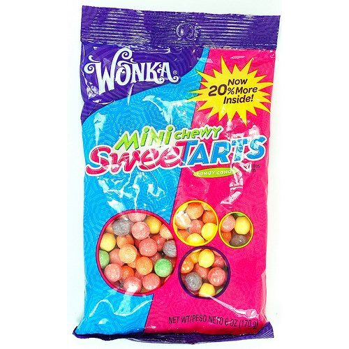 Sweetarts Tangy Candy Mini Chewy 6 Ounce Bag (Pack Of 12)