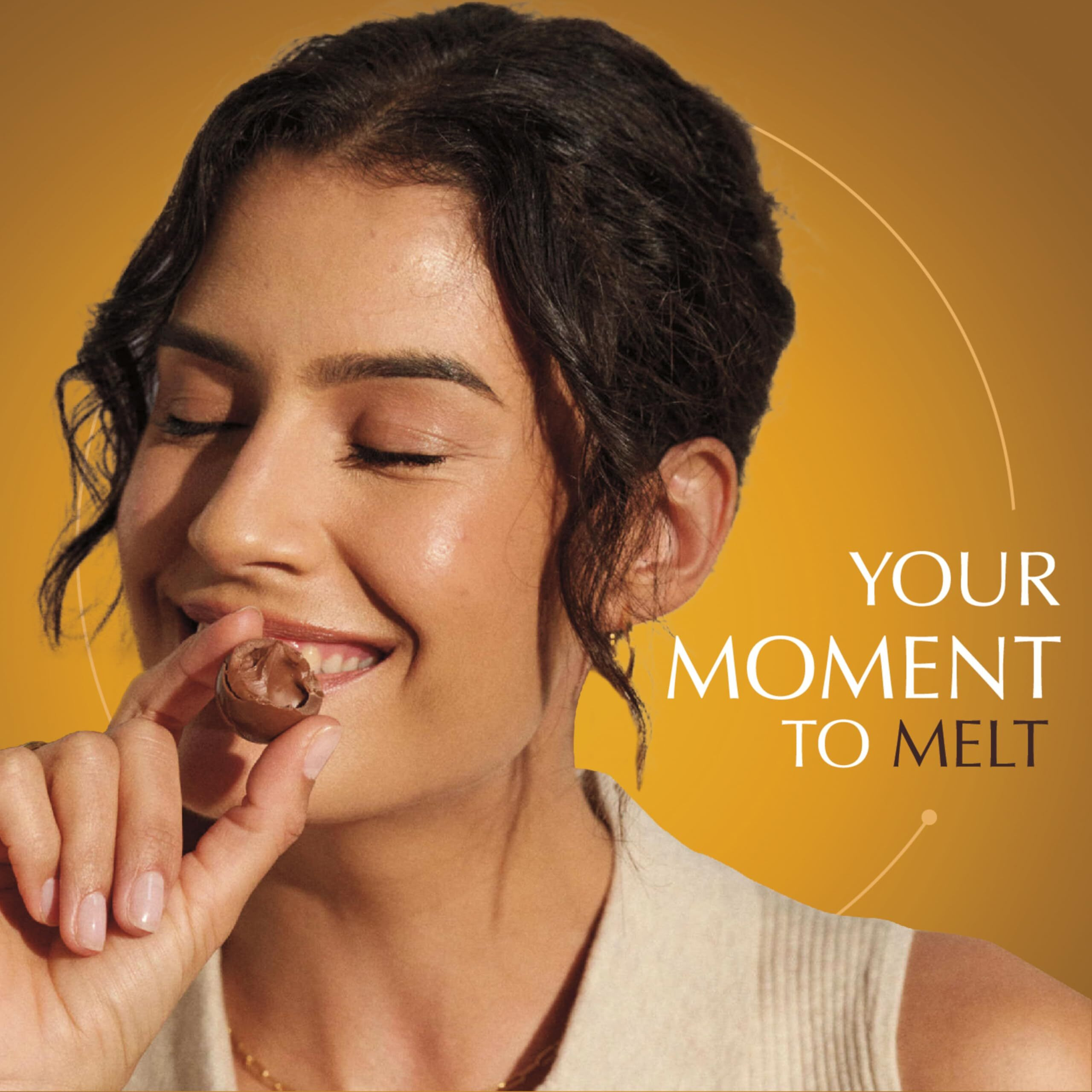 Lindt Lindor Caramel Milk Chocolate Truffles, Milk Chocolate Candy With Smooth, Melting Truffle Center, Great For Gift Giving, 25.4 Oz., 60 Count