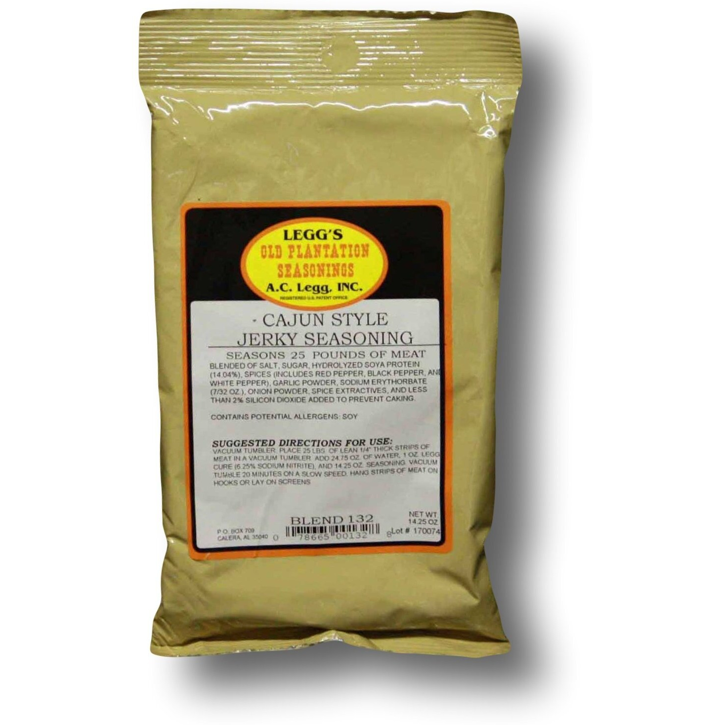 A.C. Legg Inc Cajun Jerky Seasoning