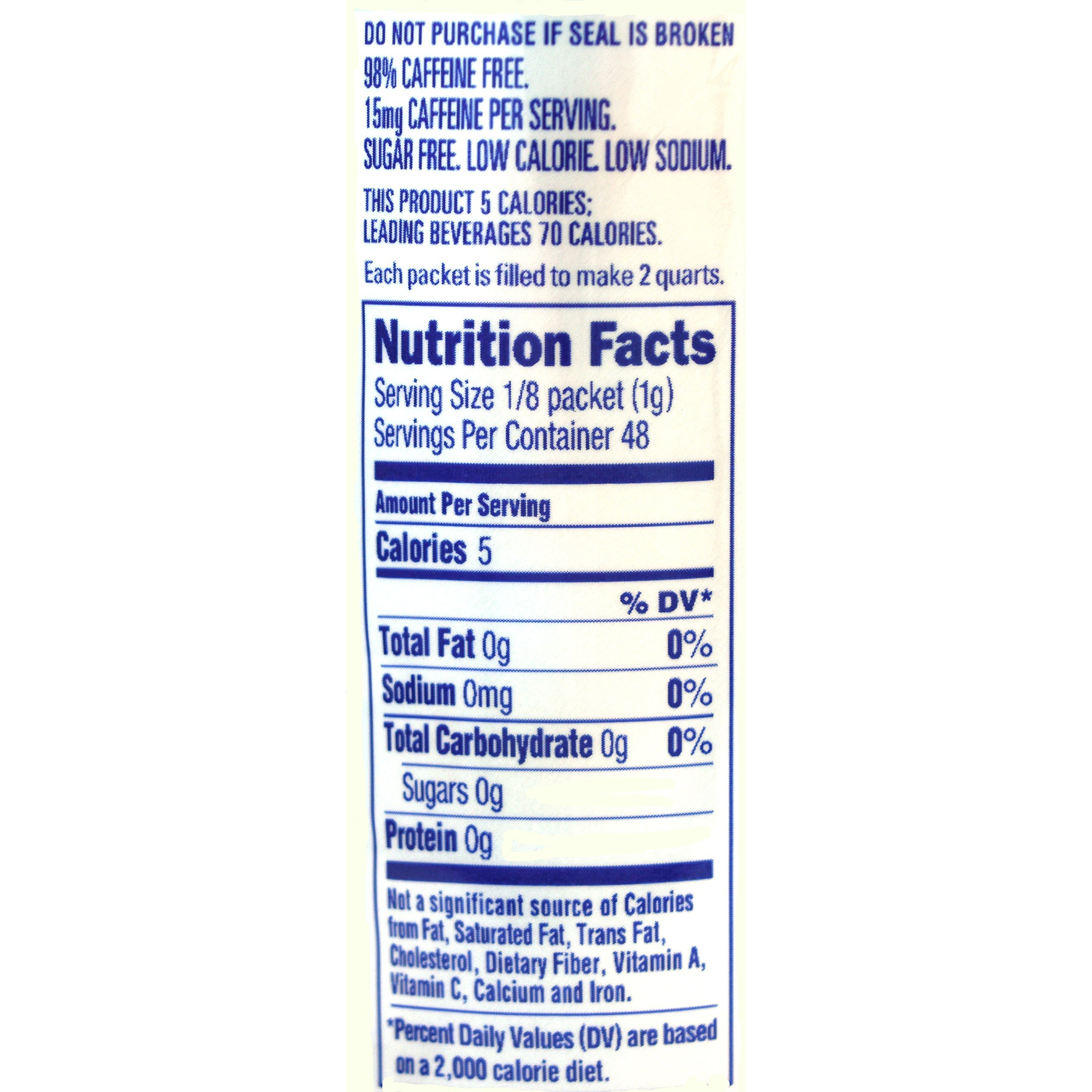 Crystal Light Peach Tea Drink Mix (12-Quart), 1.5 Ounce (Pack Of 4)