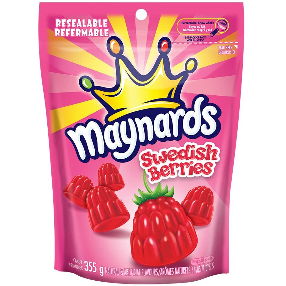 Maynards Swedish Berries 355G (12.5Oz)