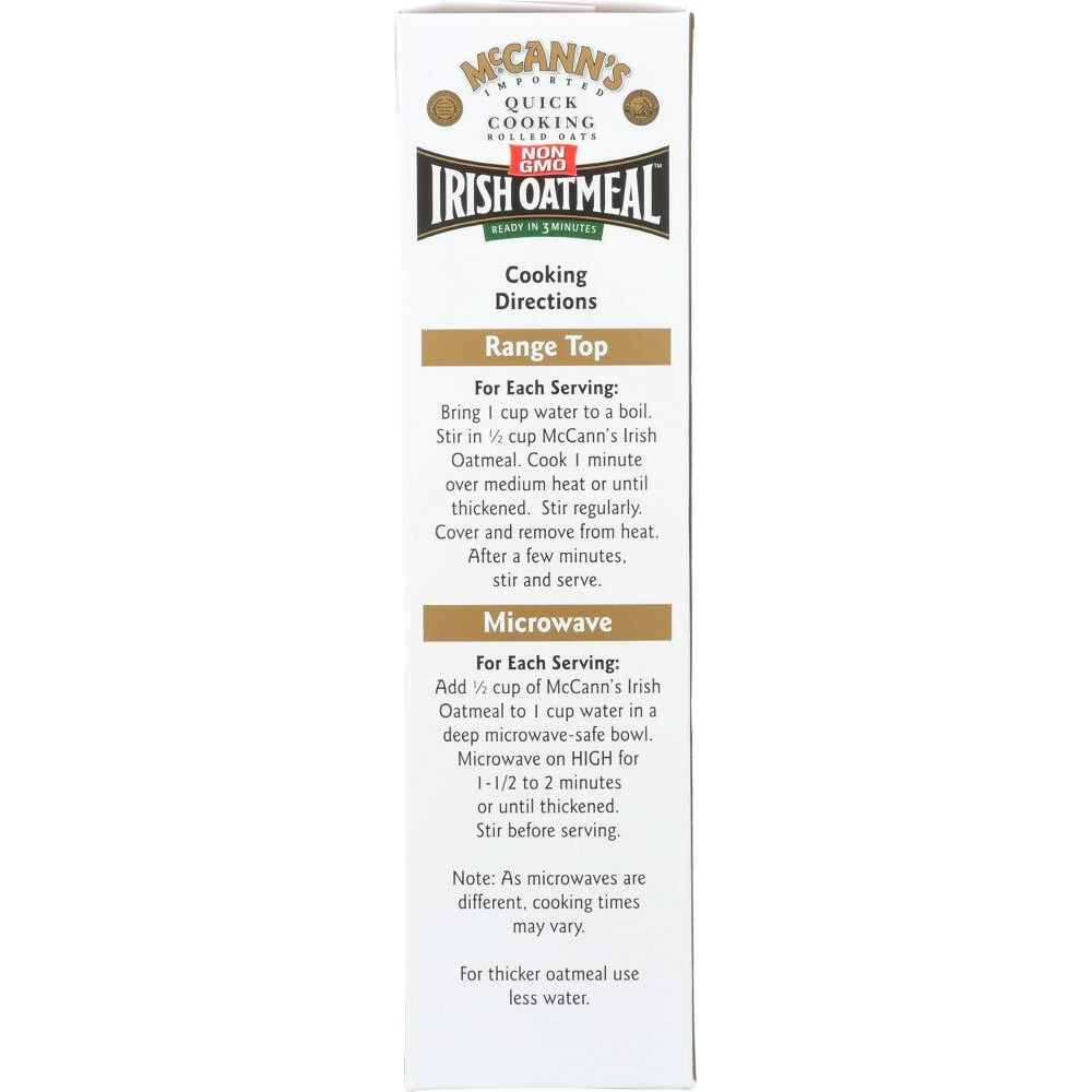 Mccann Oatmeal Irish Box Quick (Pack Of 2)