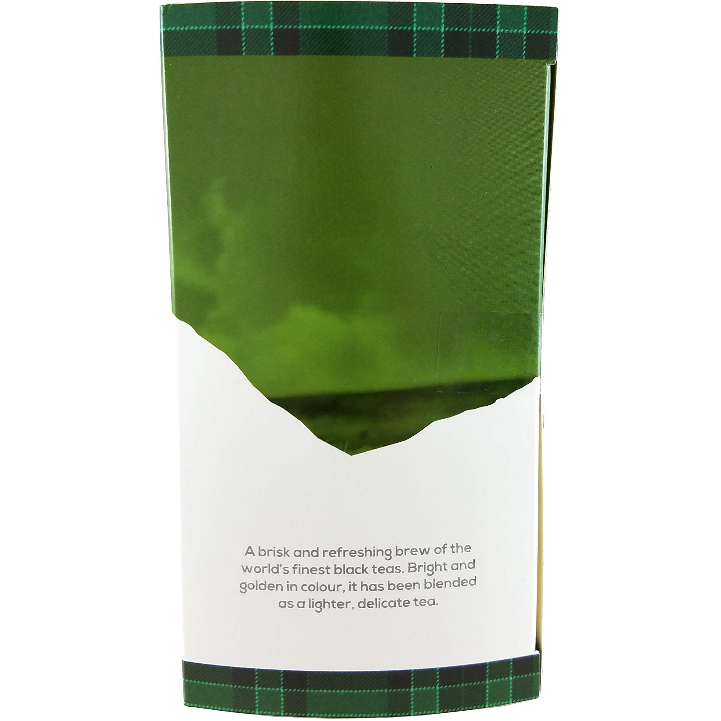 Edinburgh Tea & Coffee Company Highland Blend Black Tea, 25 Count Envelope/Tag Teabags