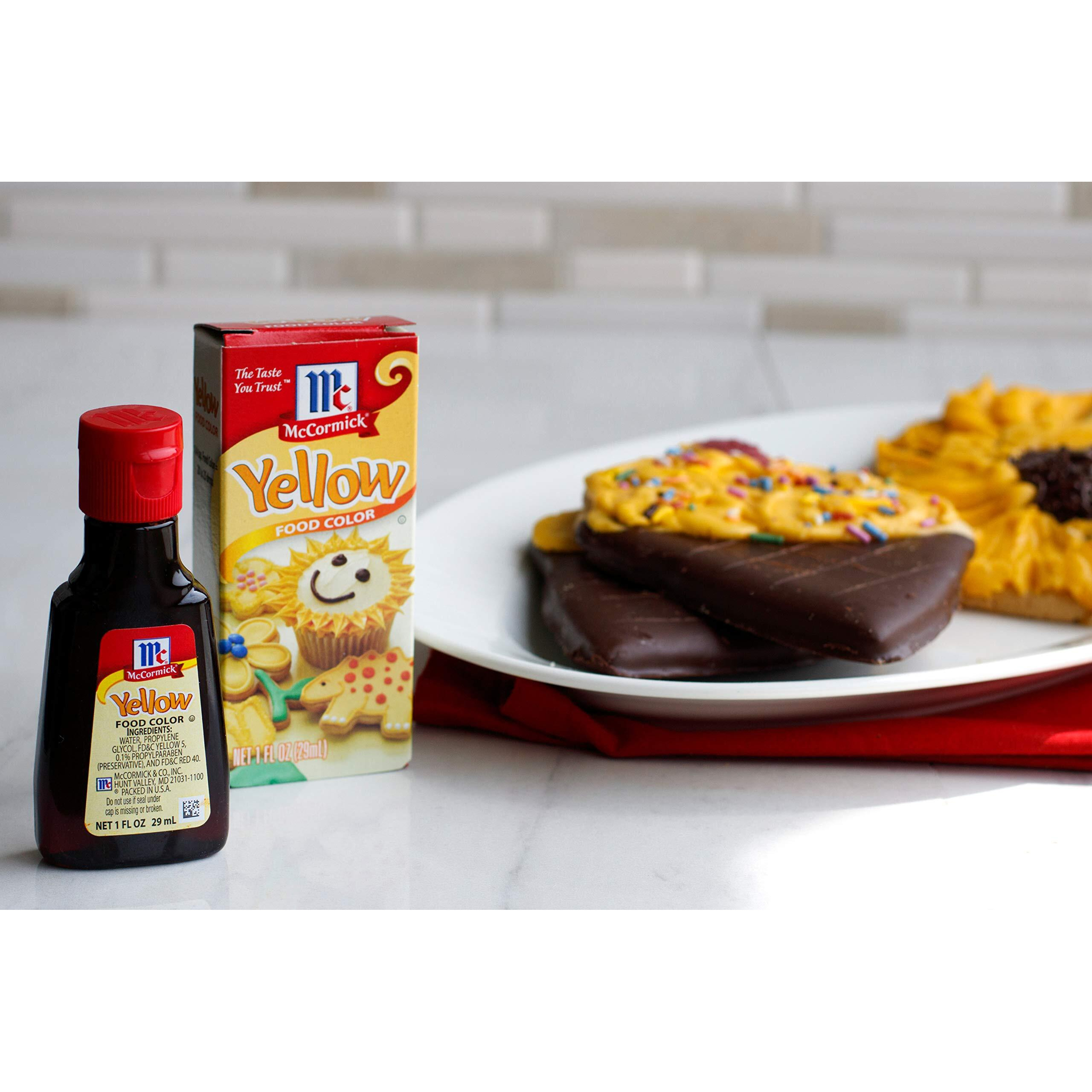 Mccormick Yellow Food Color, 1 Fl Oz