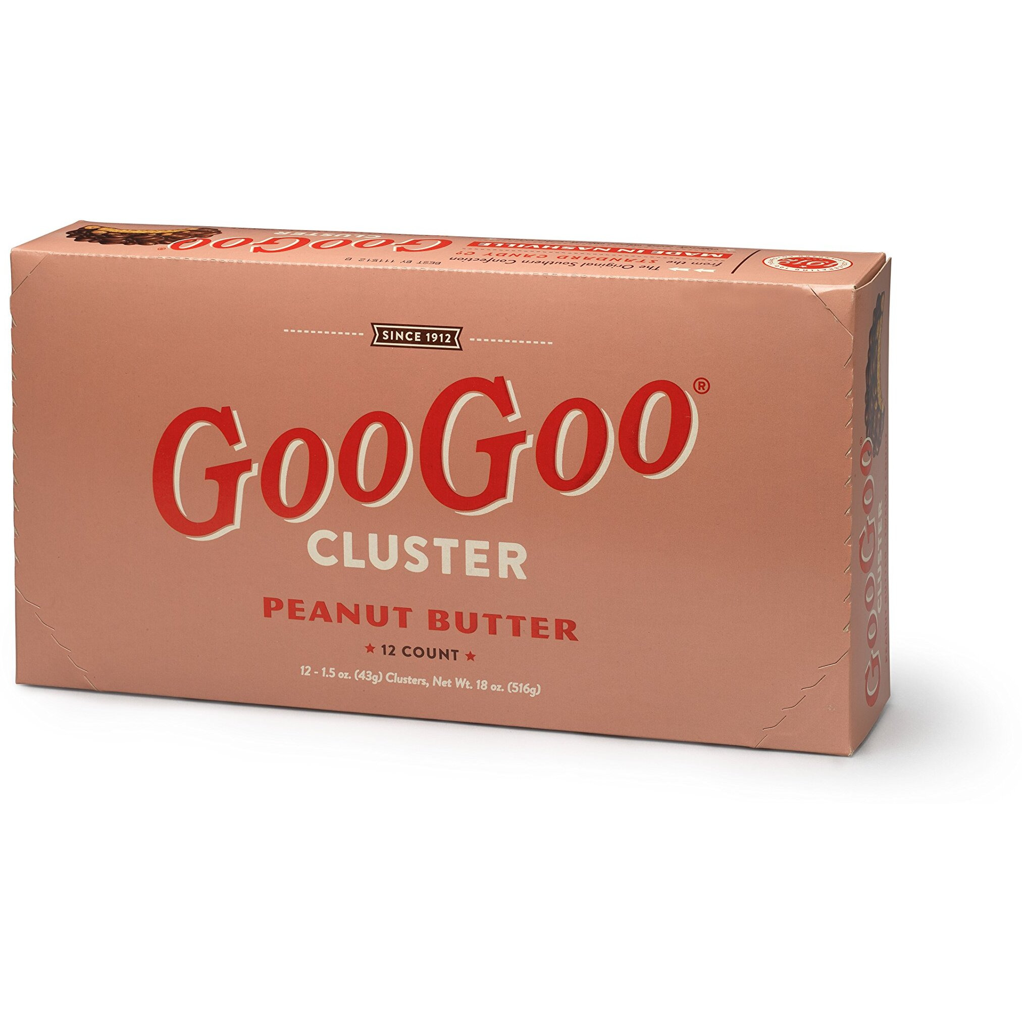 Goo Goo Clusters Peanut Butter Candy Bar - 12 Count Case