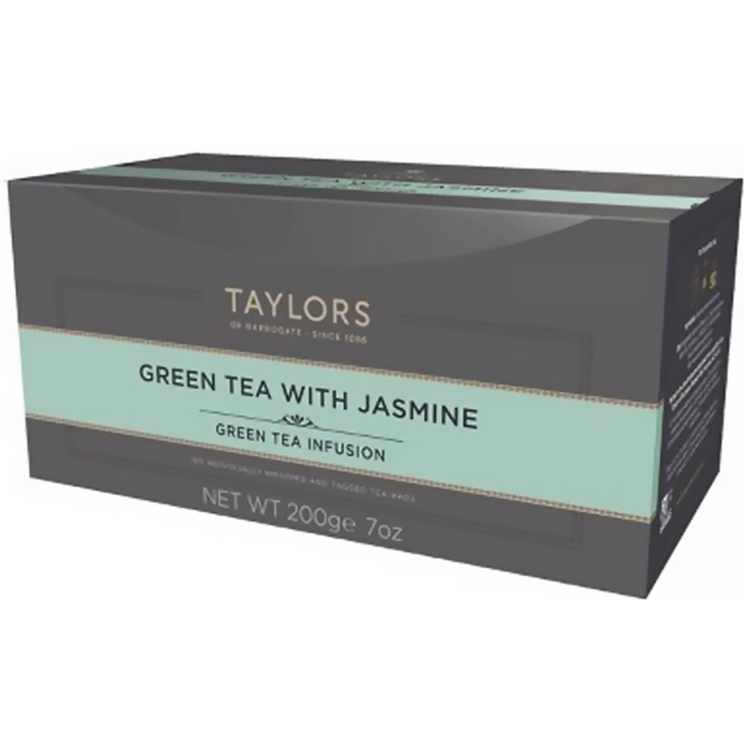 Taylors Of Harrogate Green Tea With Jasmine, 100 Count (Pack Of 1)