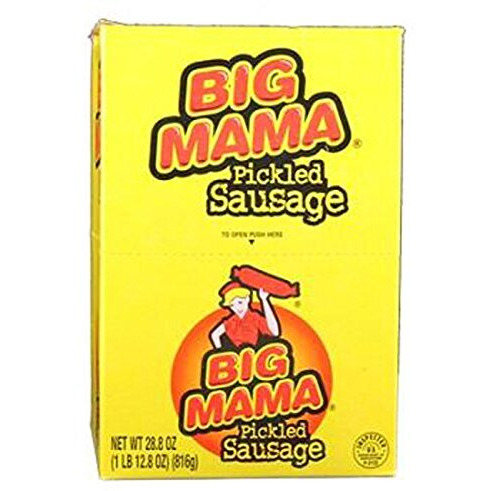 Big Mama Pickled Sausage 2.4 Ounce (Pack Of 12)