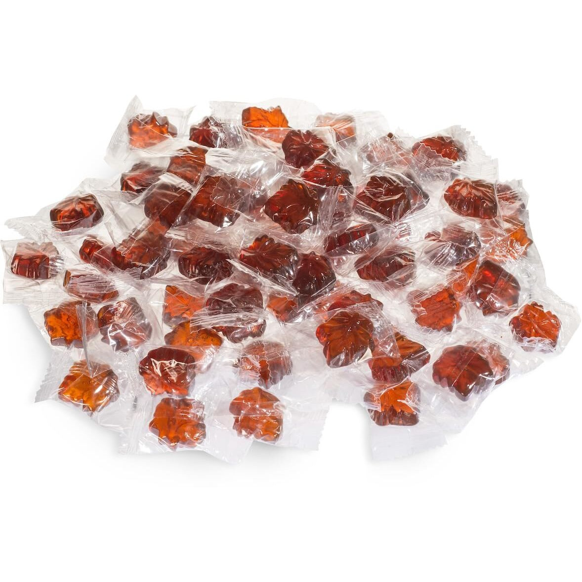 Mansfield Maple Maple Drops Hard Candy Made With Real Maple Syrup (15Oz Cellophane Bag)