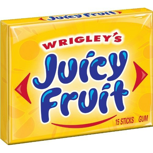 Wrigley's Juicy Fruit Gum 10Pk 15 Ea