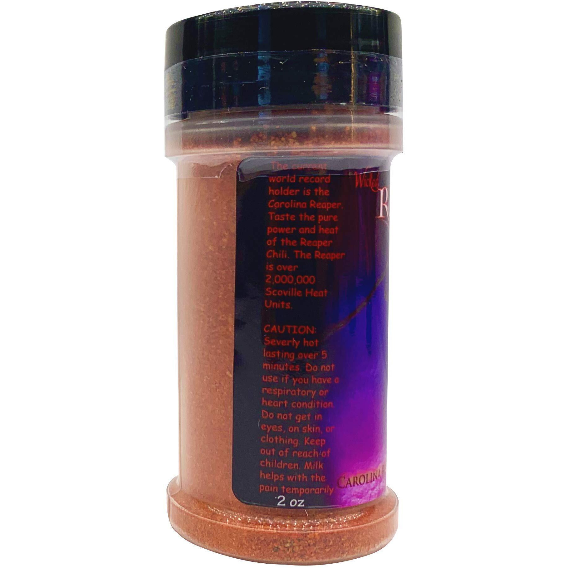 Carolina Reaper Chili Powder World's Wicked Reaper Hottest Powder 2 Ounces
