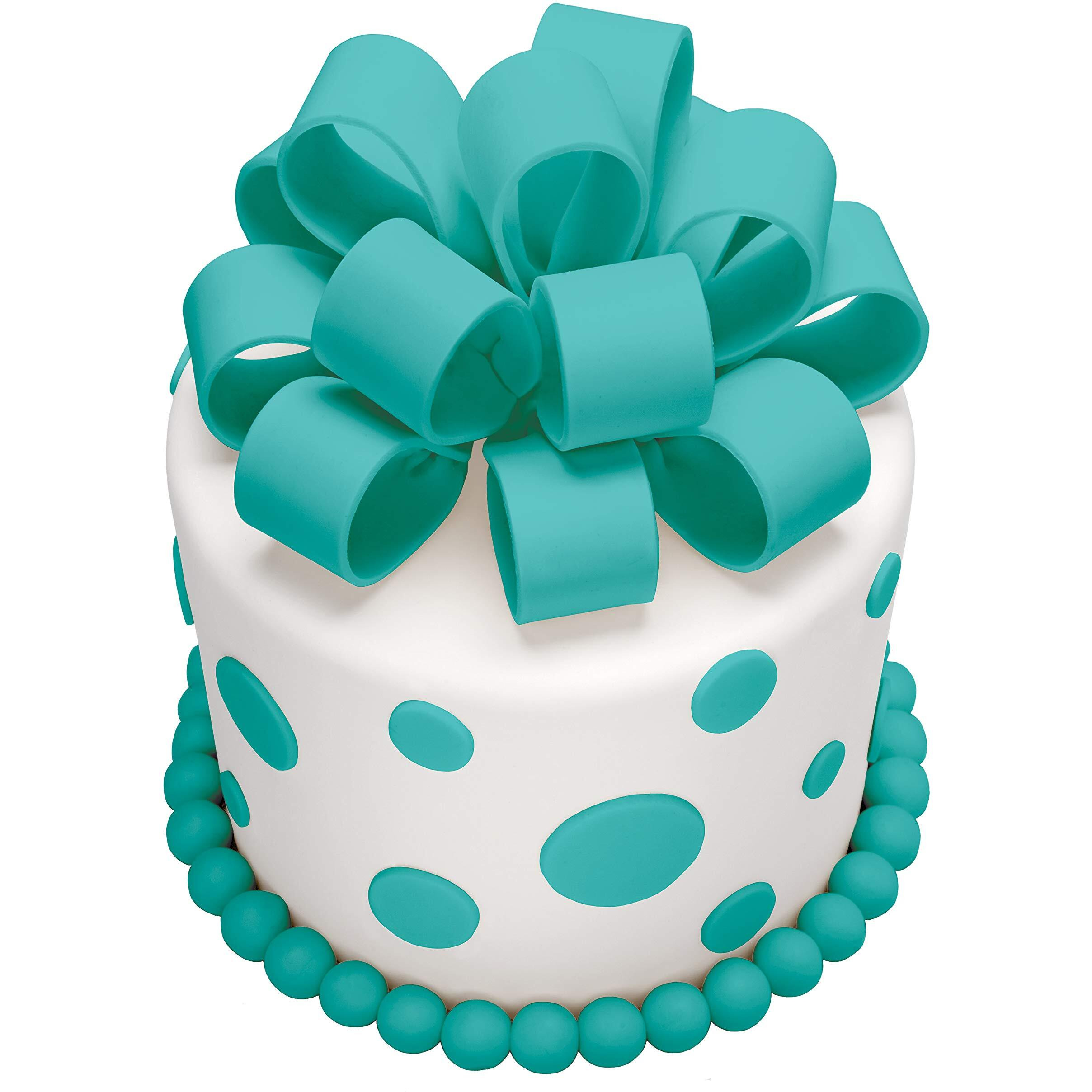 Satin Ice Fondant, Turquoise, 2 Pound